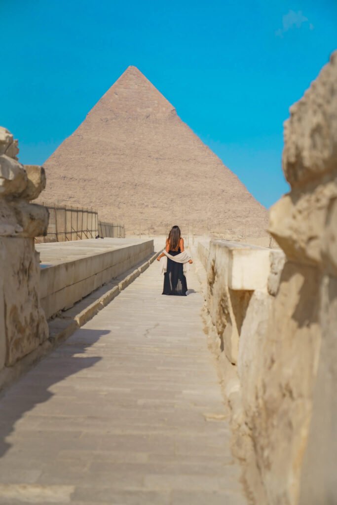 Pyramids of Giza in Egypt