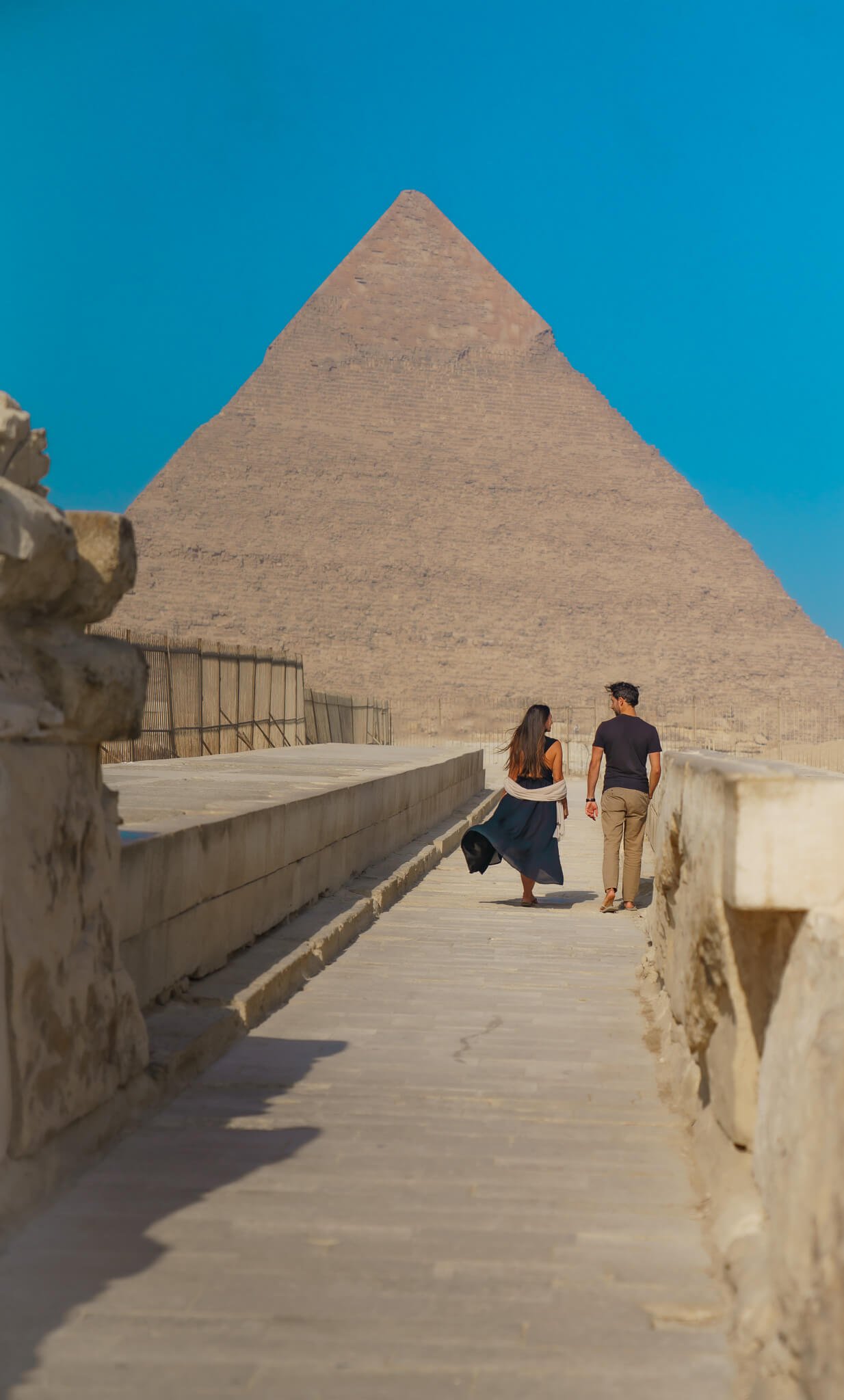spots for the best photos at the Egyptian Pyramids
