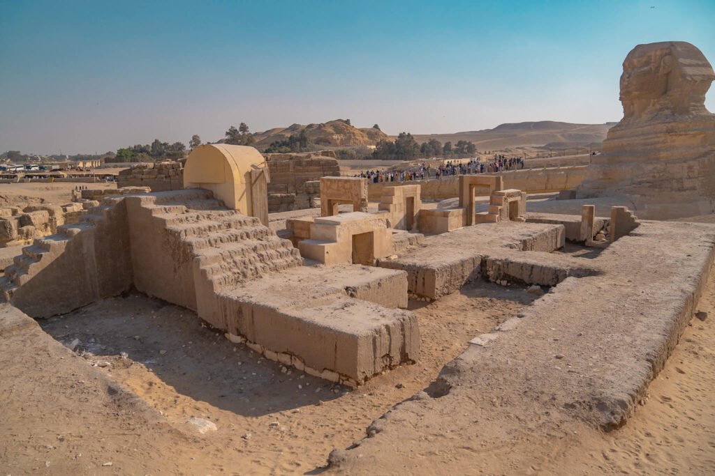 Pyramids of Giza in Egypt