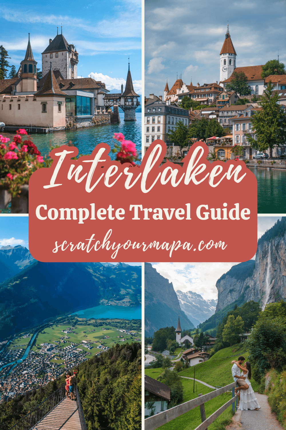 Interlaken travel guide pin