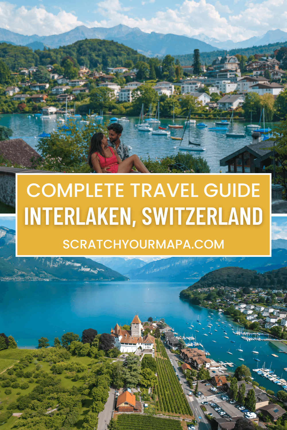 Interlaken travel guide pin