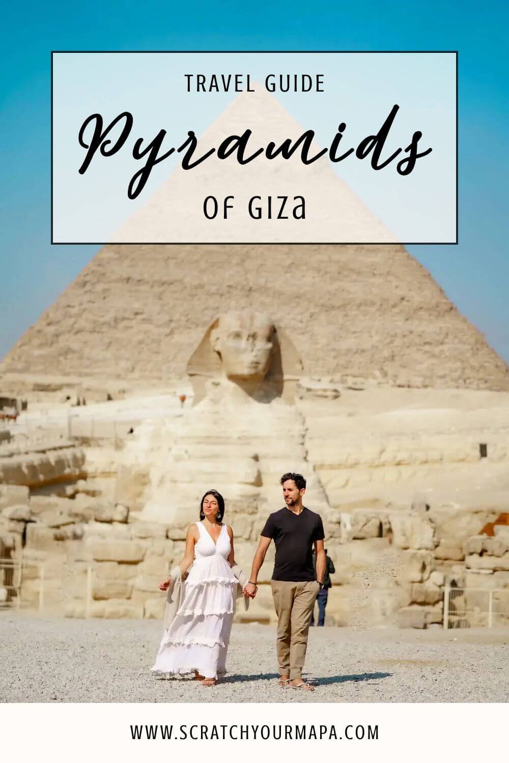 Pyramids of Giza travel guide pin