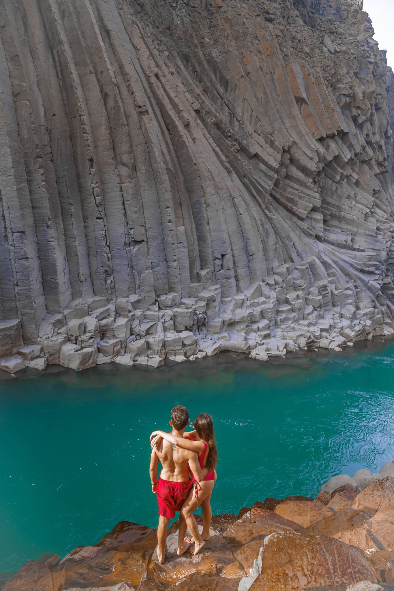 Studlagil canyon, best Instagram spots in Iceland