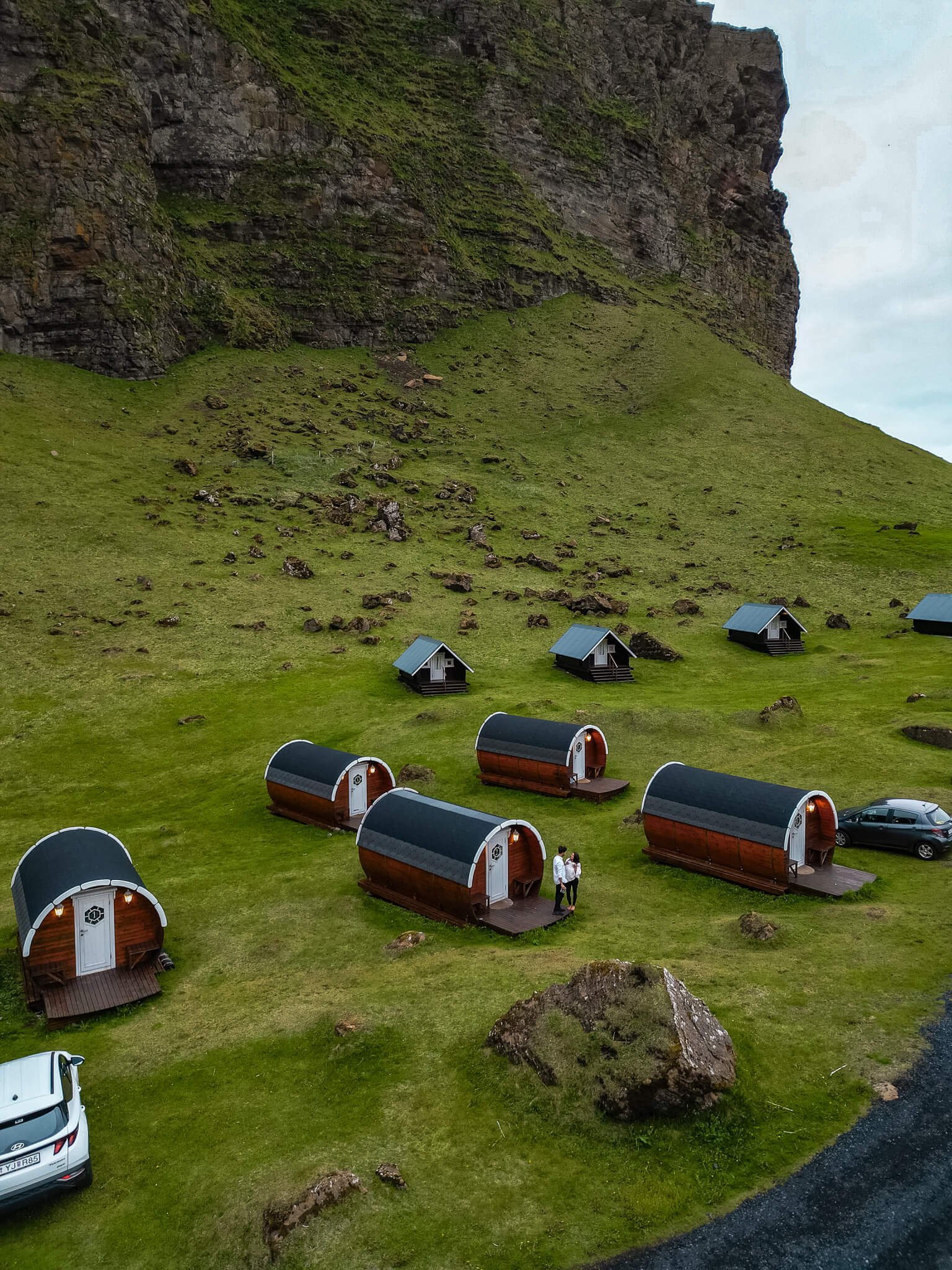Glamping in the Westman Islands in Iceland