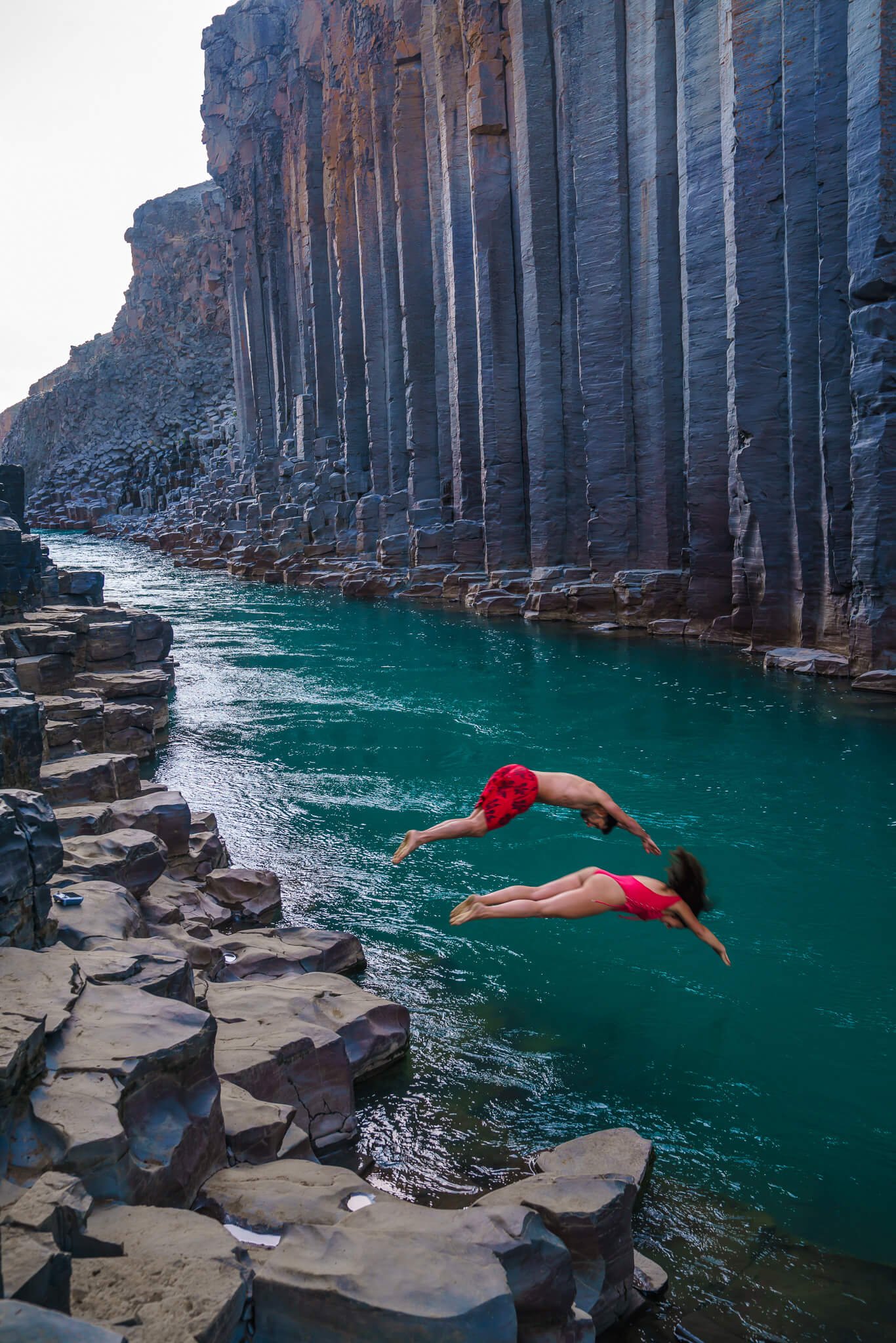 Studlagil canyon, best Instagram spots in Iceland