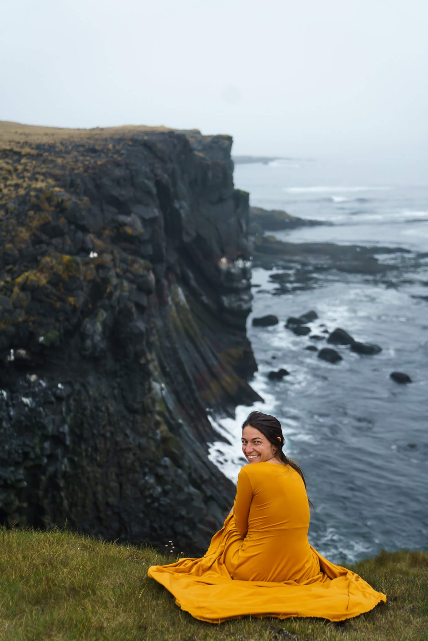 cliffs of Hellnar, Iceland Instagram spots