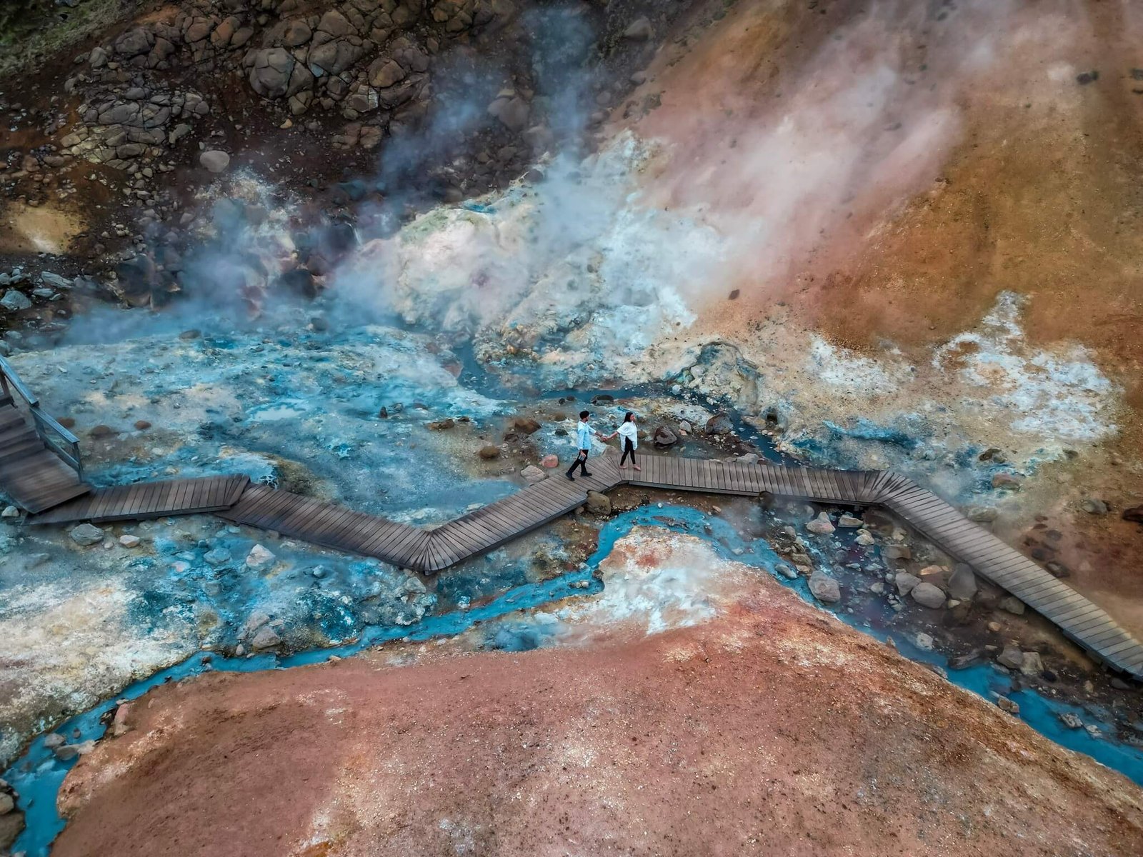Georthermal springs, best Instagram spots in Iceland