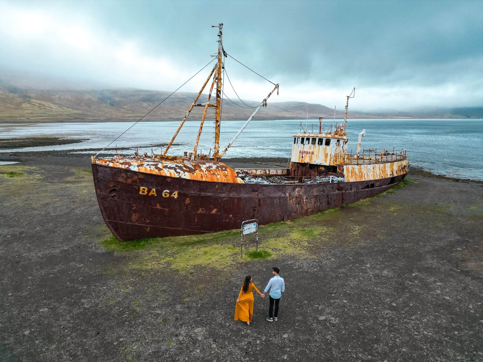 shipwreck in Iceland