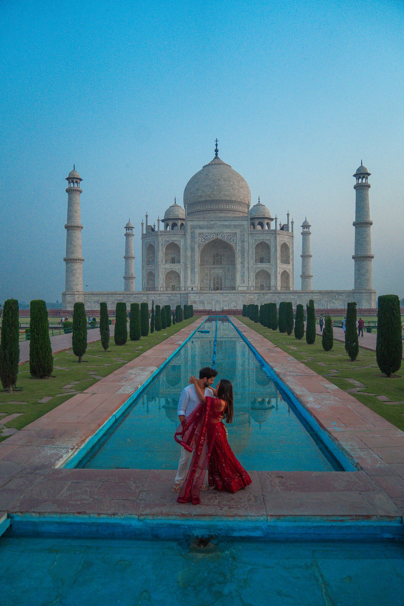 Visiting the Taj Mahal in India