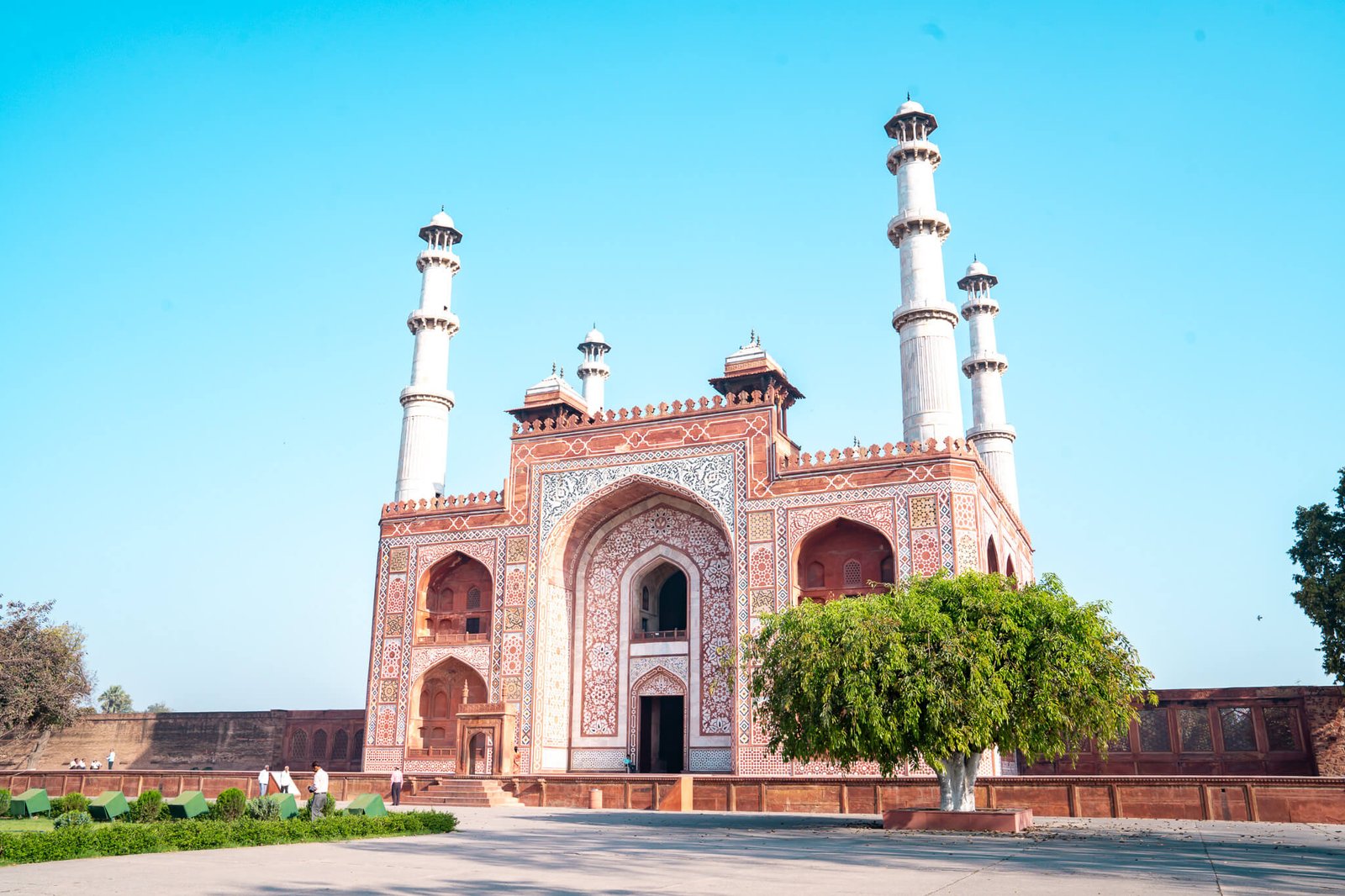 Tomb of Akbar, things to do in the city of Agra. India
