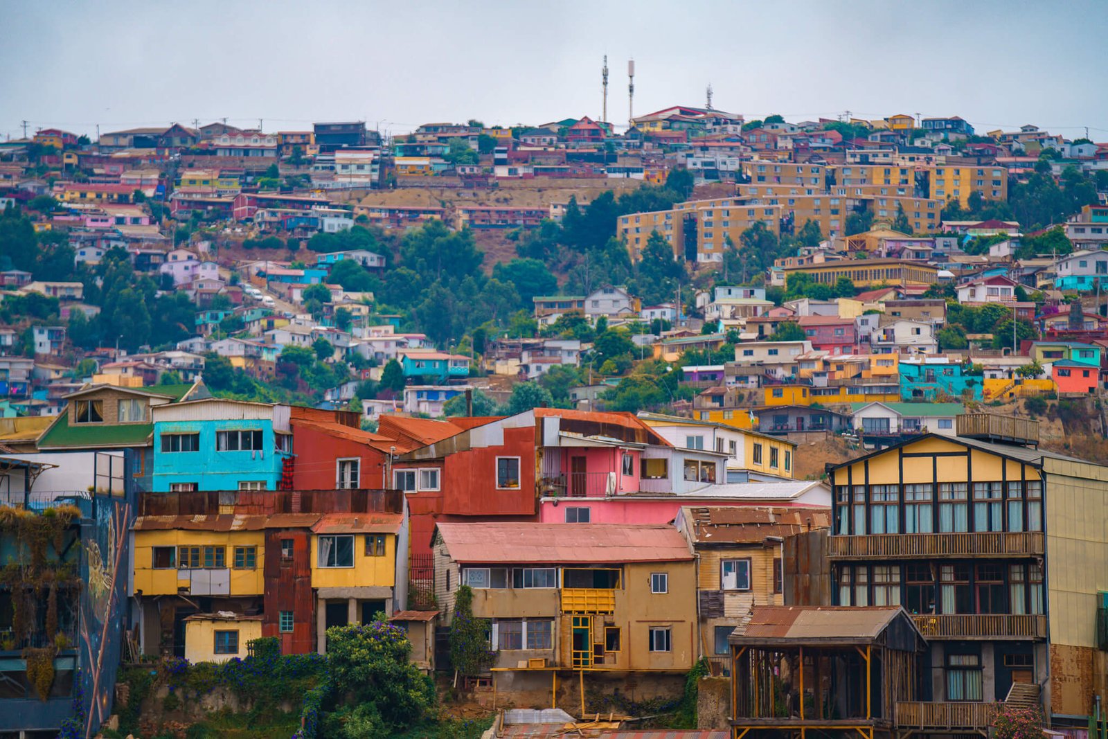 views of Valparaiso