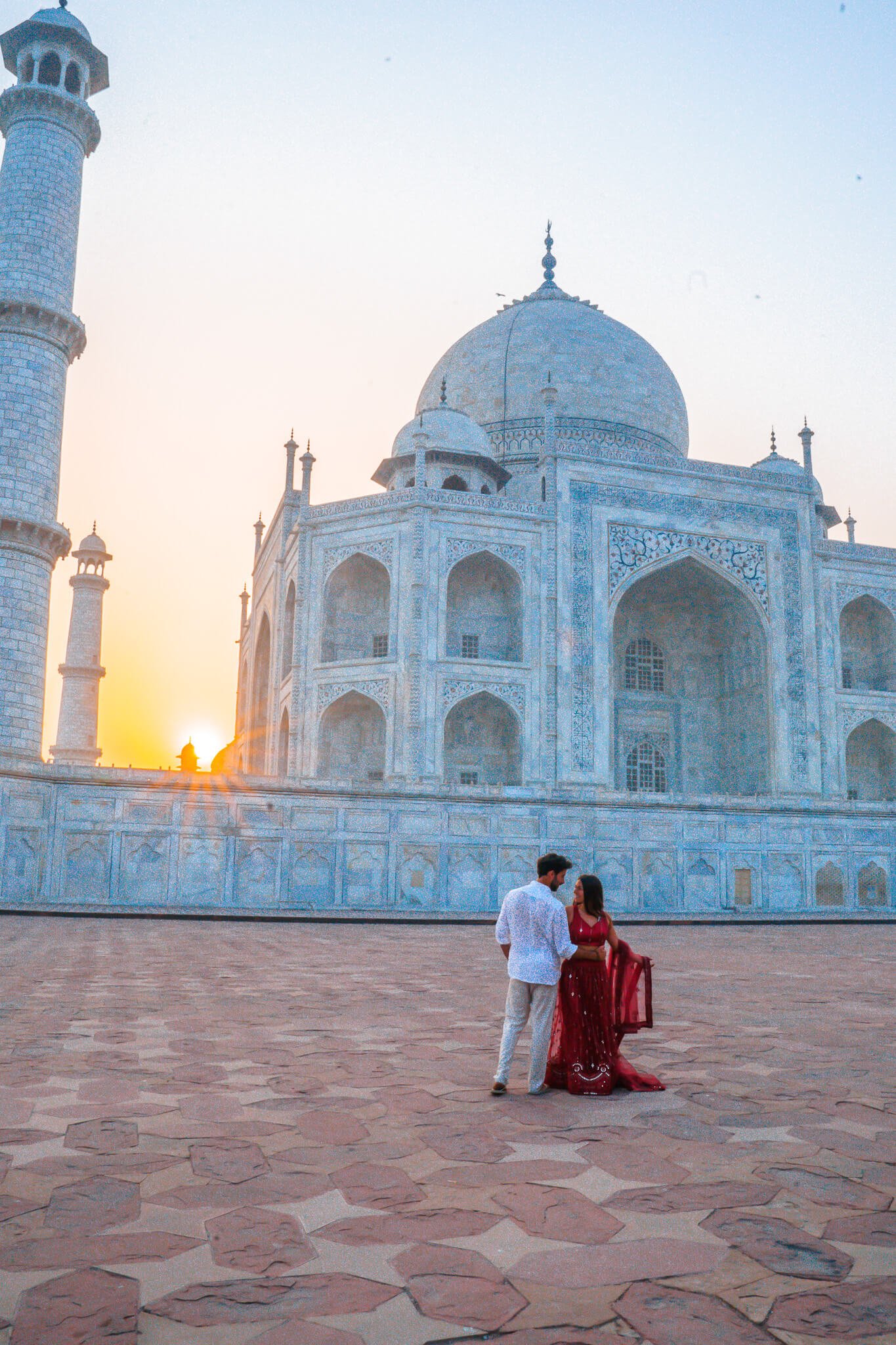 Taj Mahal, Golden Triangle in India