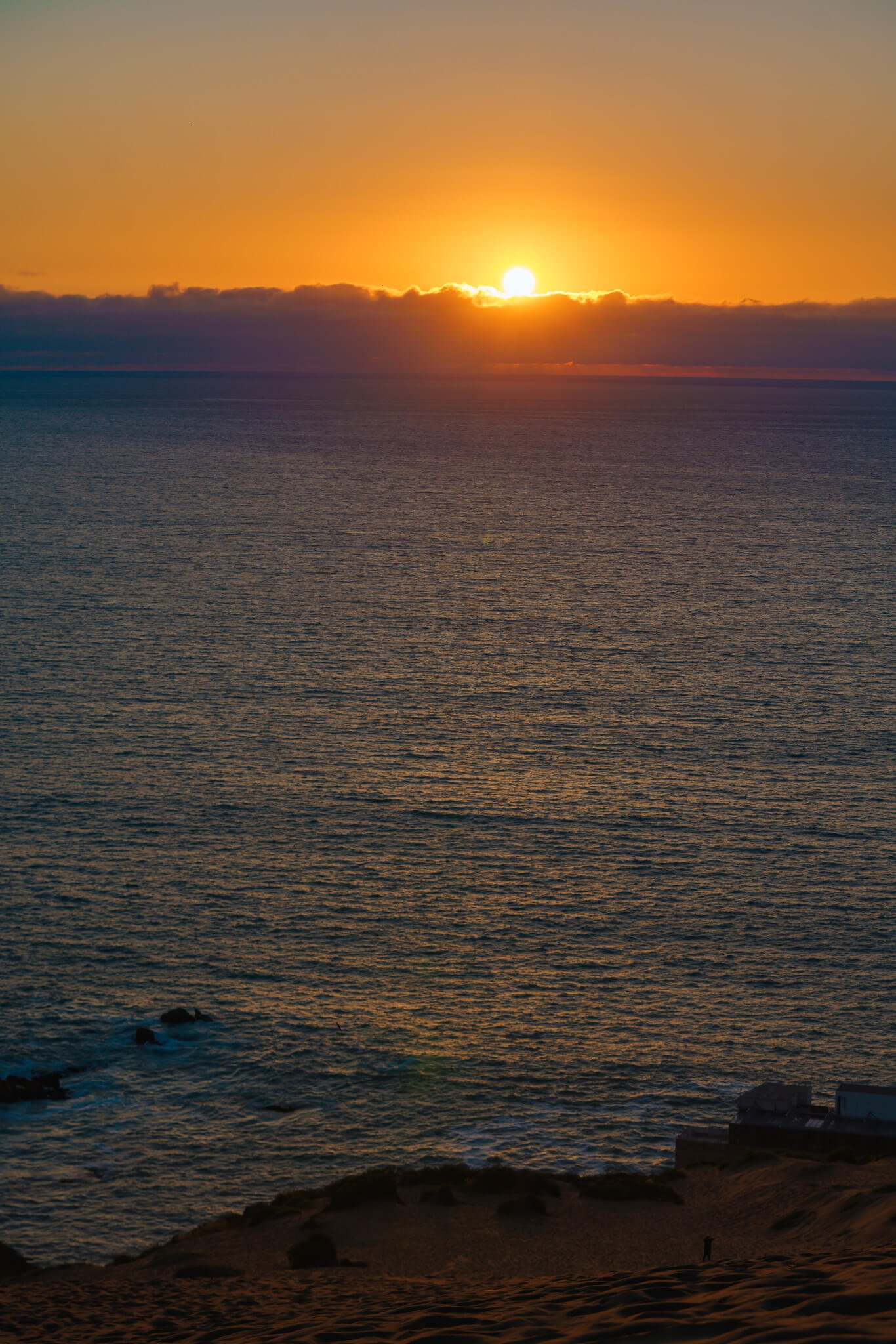 things to do in Valparaiso: watch the sunset at the Concon sand dunes