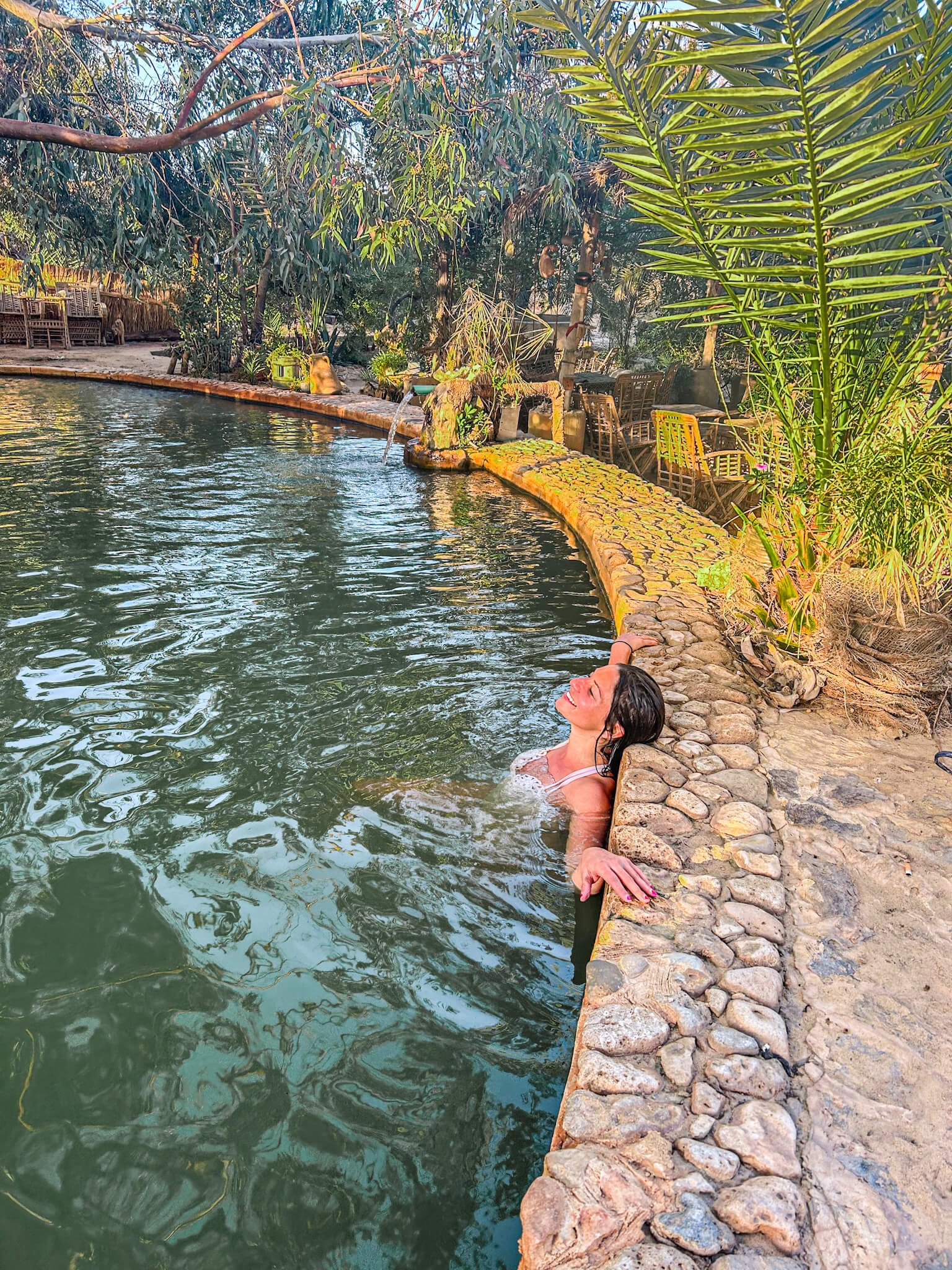 hot springs of Siwa Oasis in Egyt
