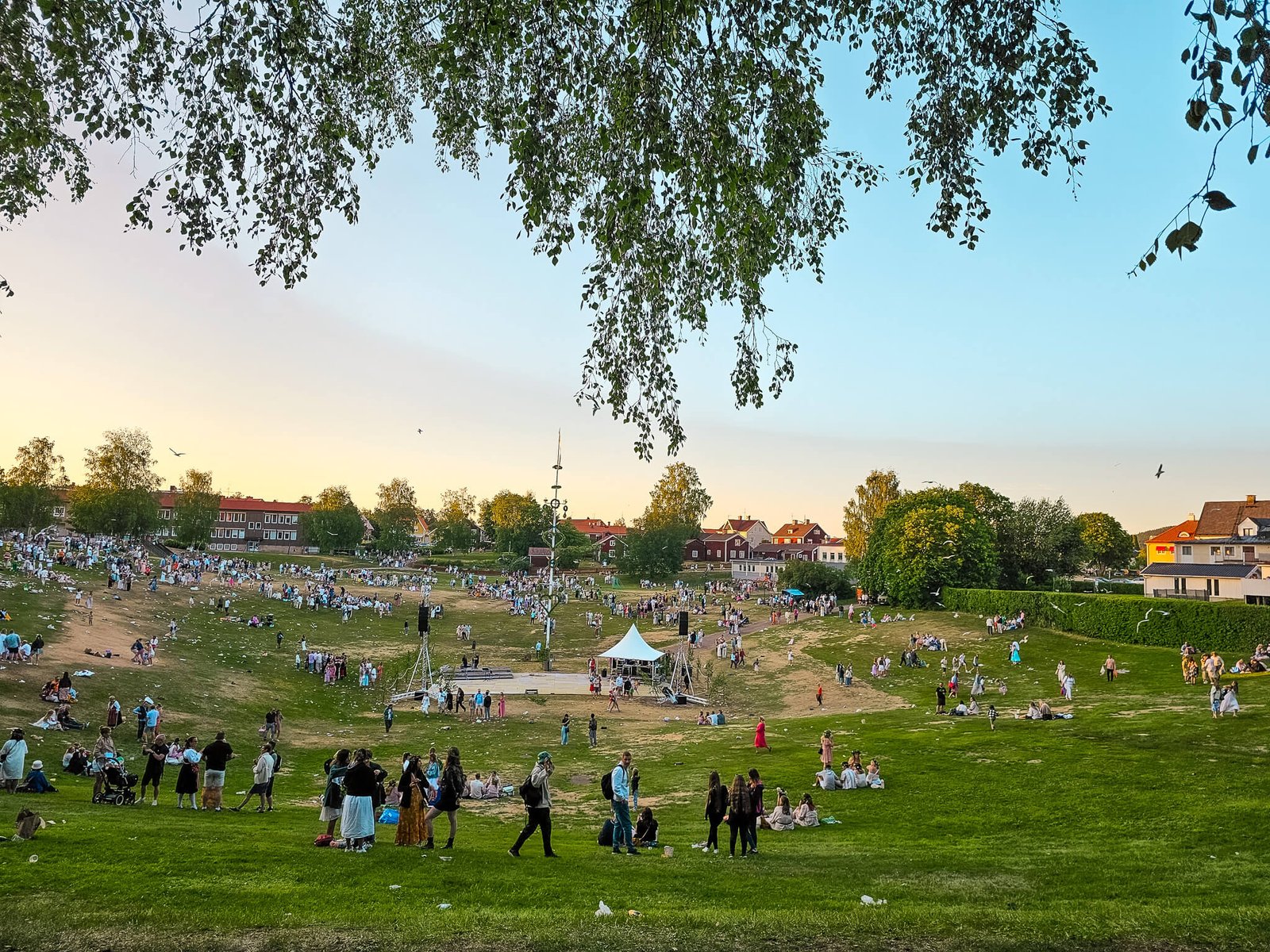 Midsummer Celebrated in Sweden