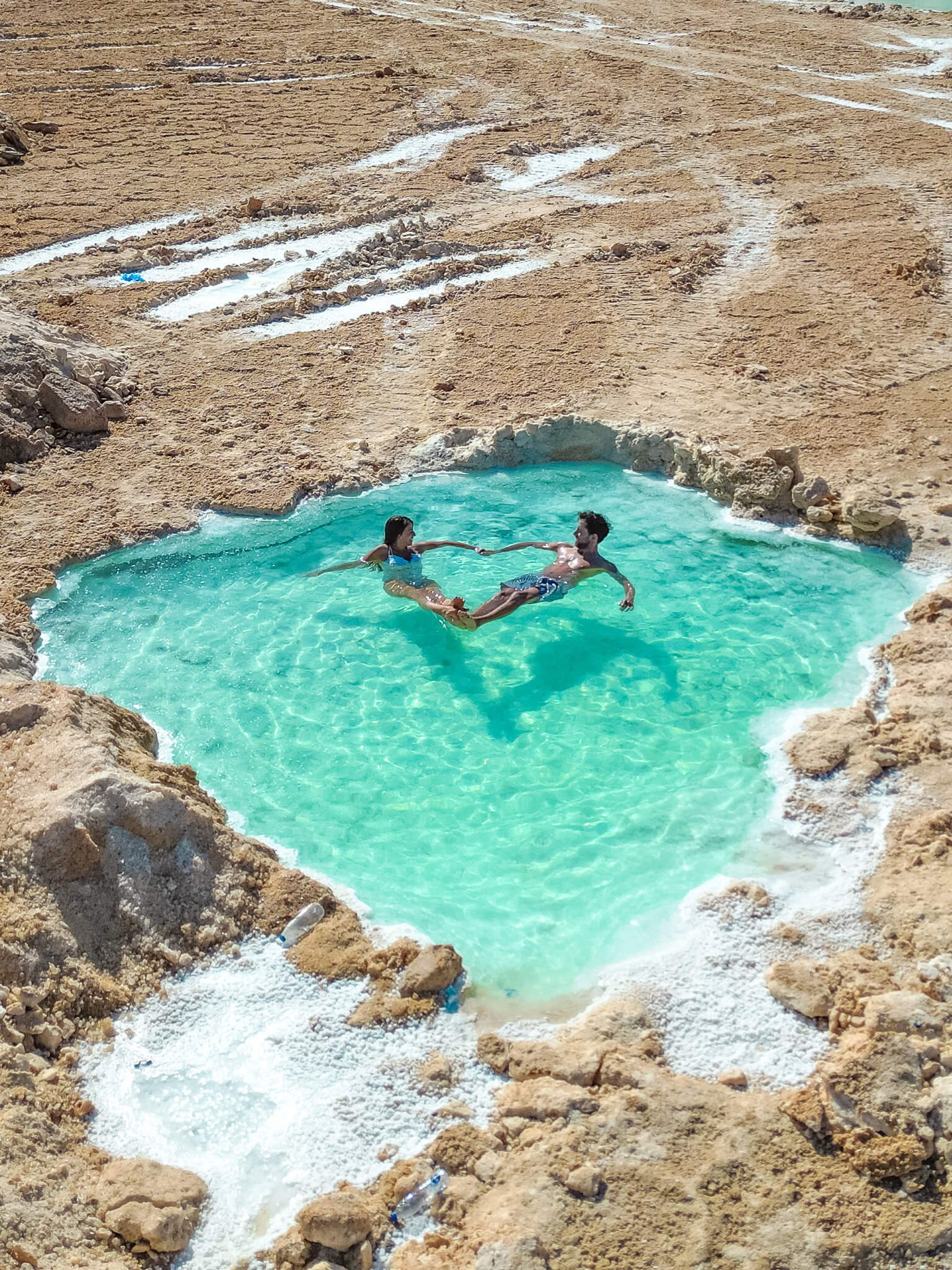 salt pools in Siwa