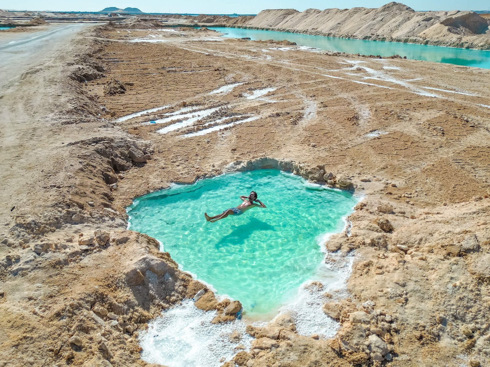 salt pool in Siwa, bucket list experiences in Egypt