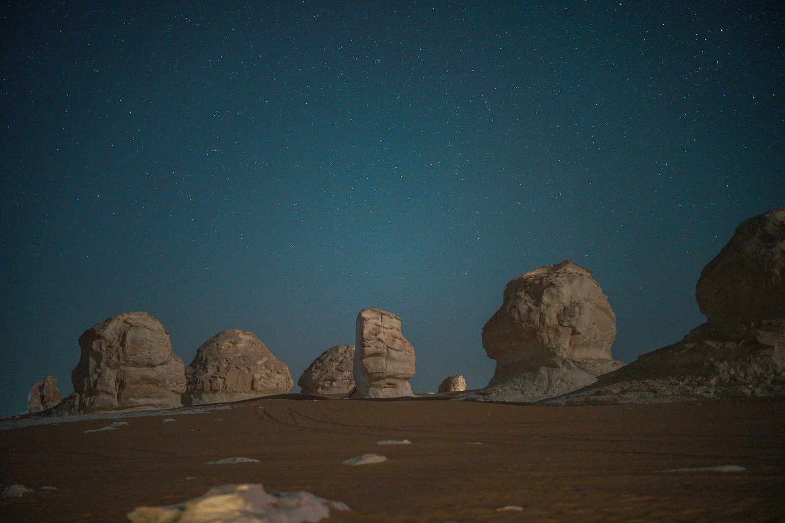astrophotography in the white desert, Egypt