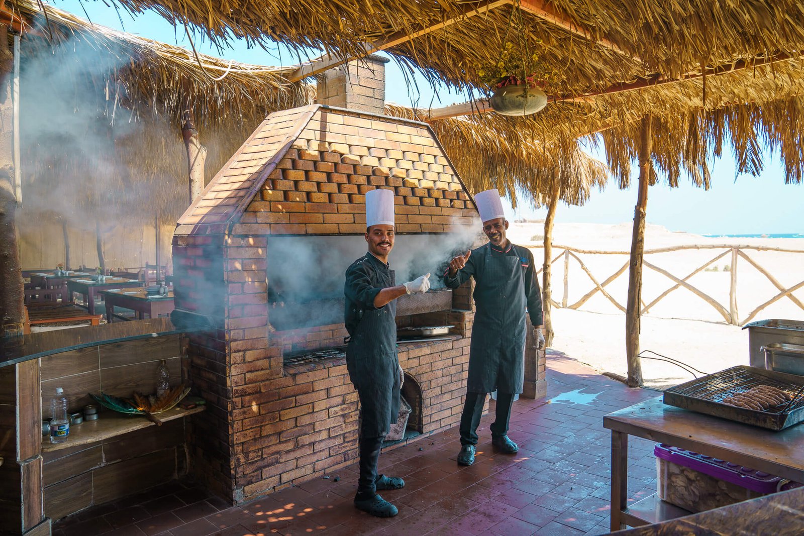 barbecue lunch at Paradise Island, best beaches in Hurghada