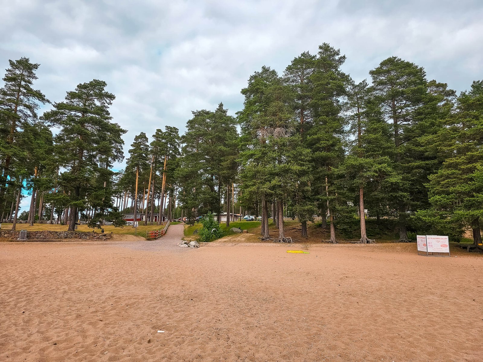 beach in Leksand, Sweden