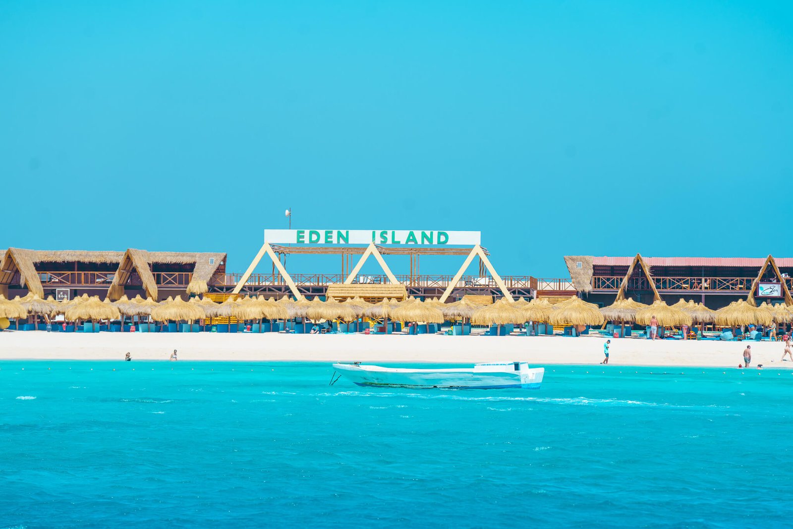 Eden Island, best beaches in Hurghada