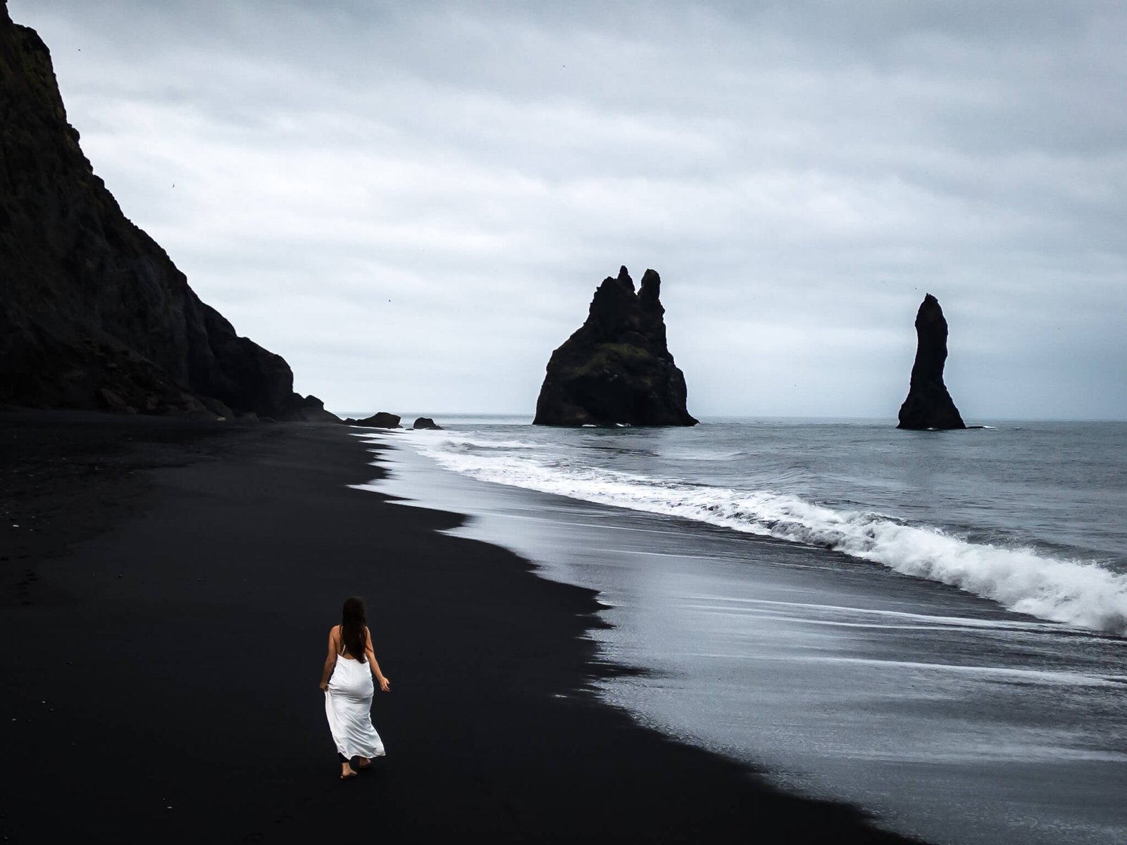 black sand beach, Instagram spots in Iceland