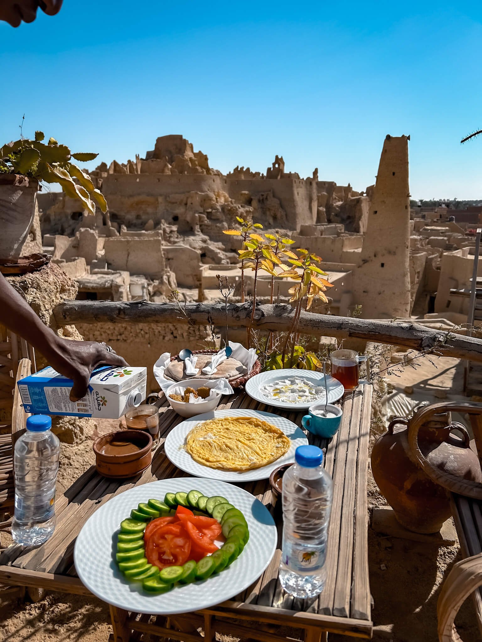 Nanshal hostel, Siwa Oasis in Egypt