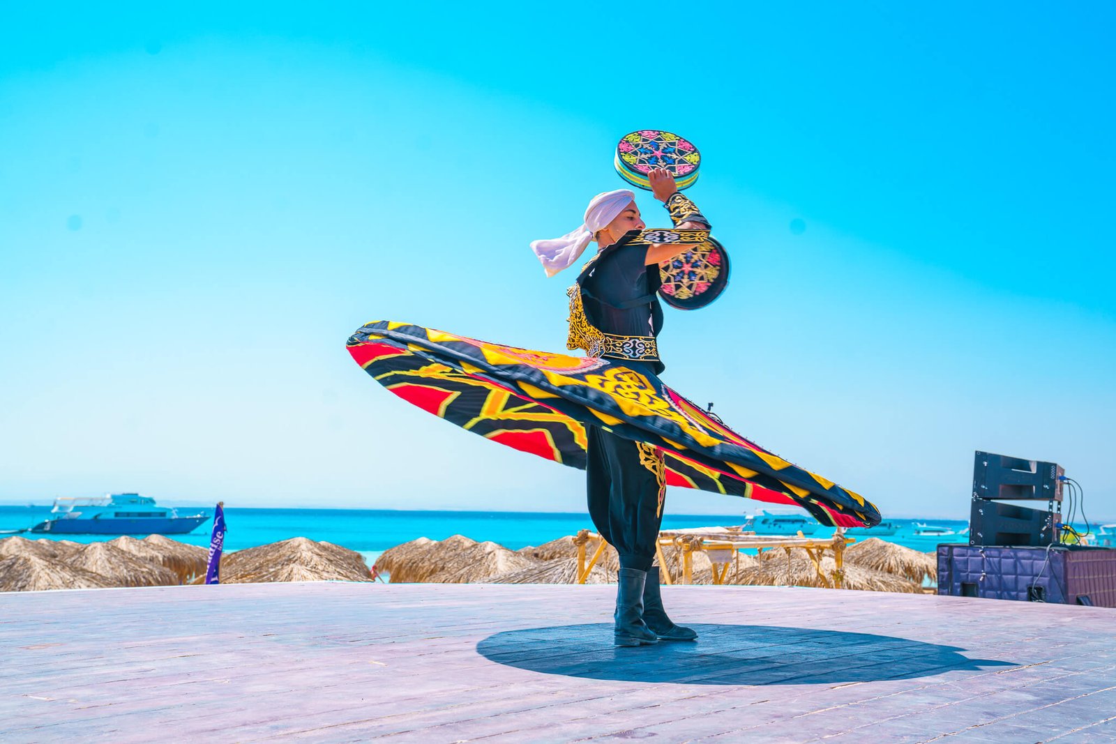 entertainment on Paradise Island, best beaches in Hurghada