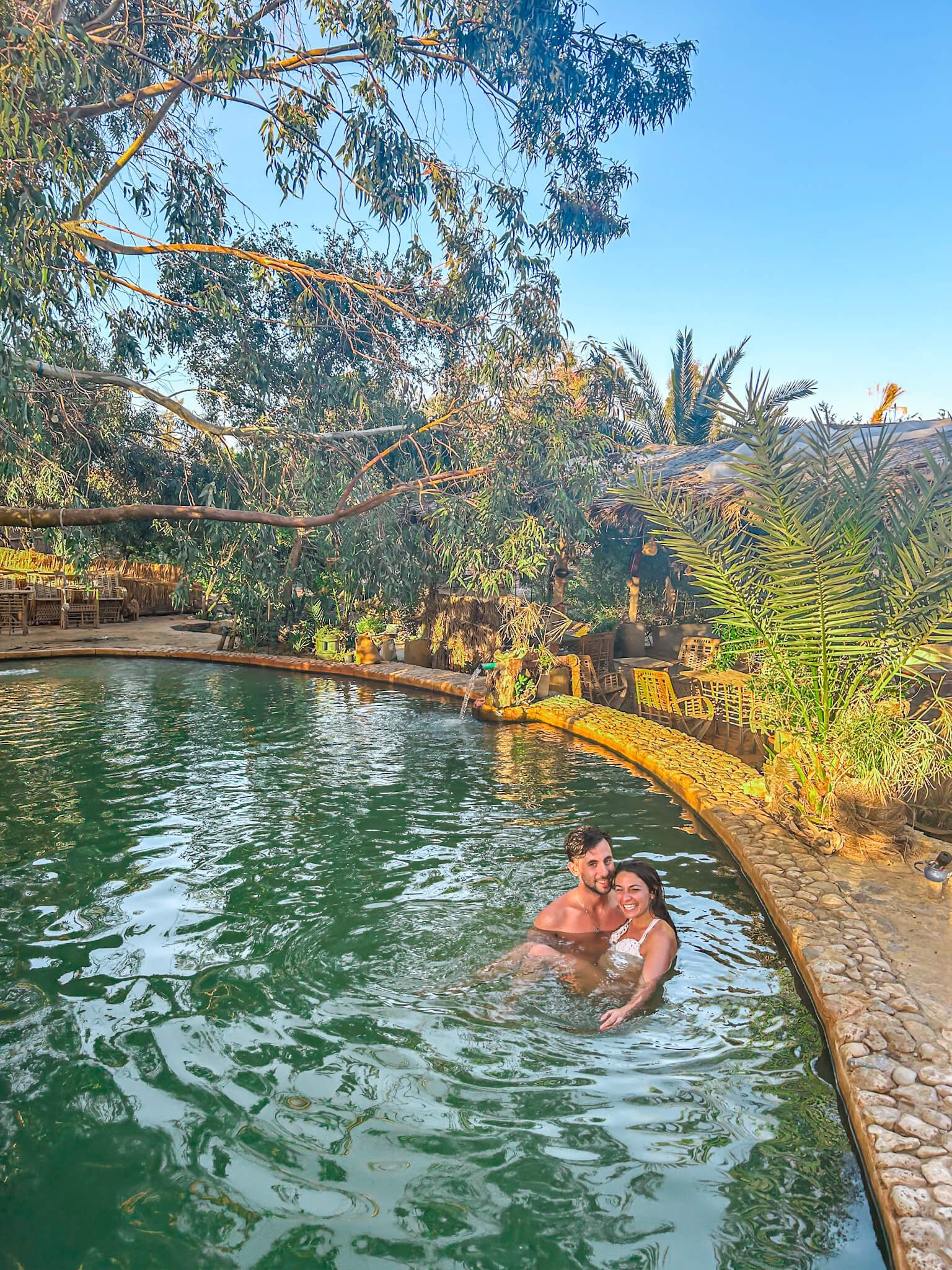hot springs of Siwa Oasis in Egyt