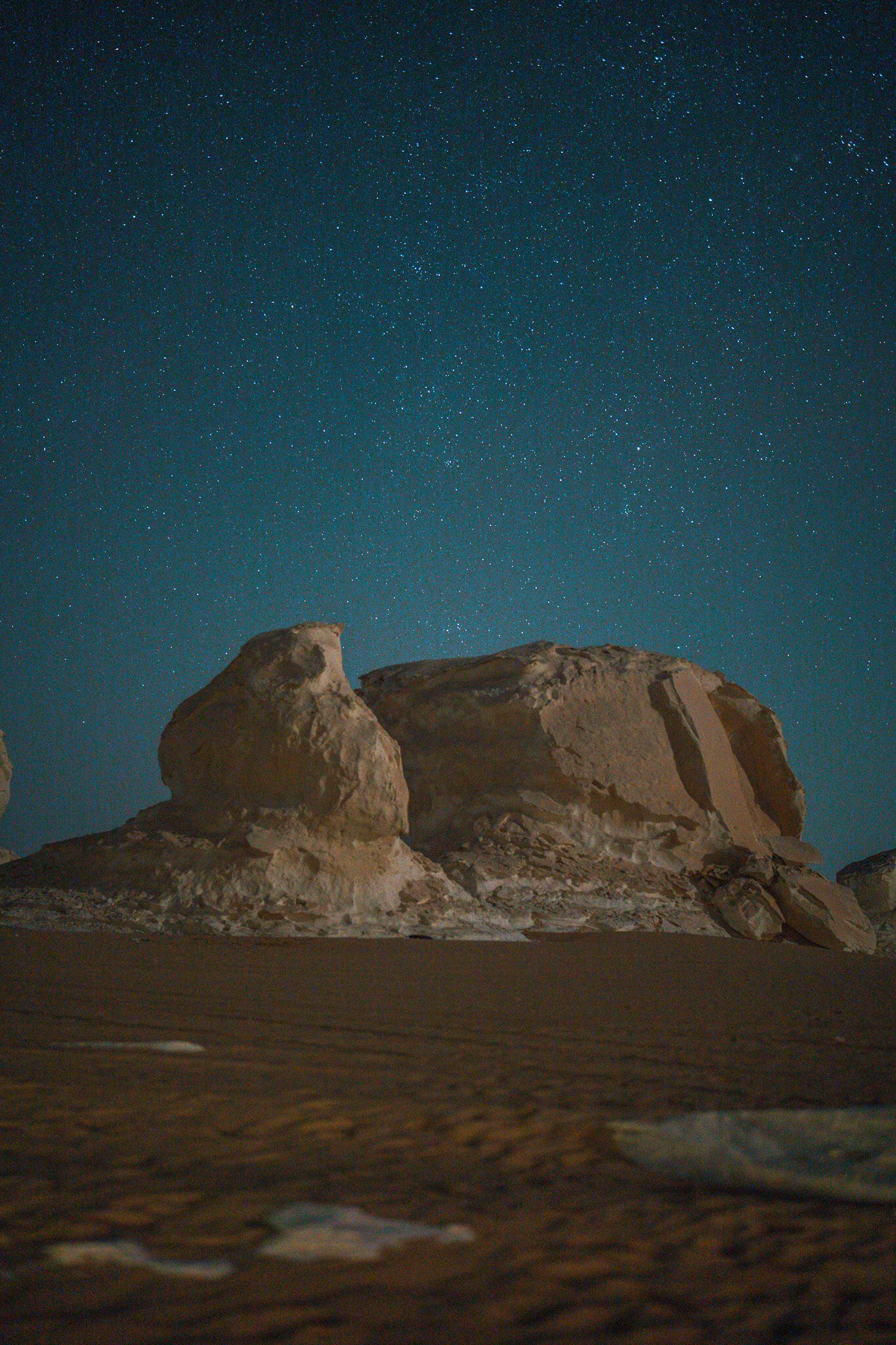 astrophotography in the white desert, Egypt