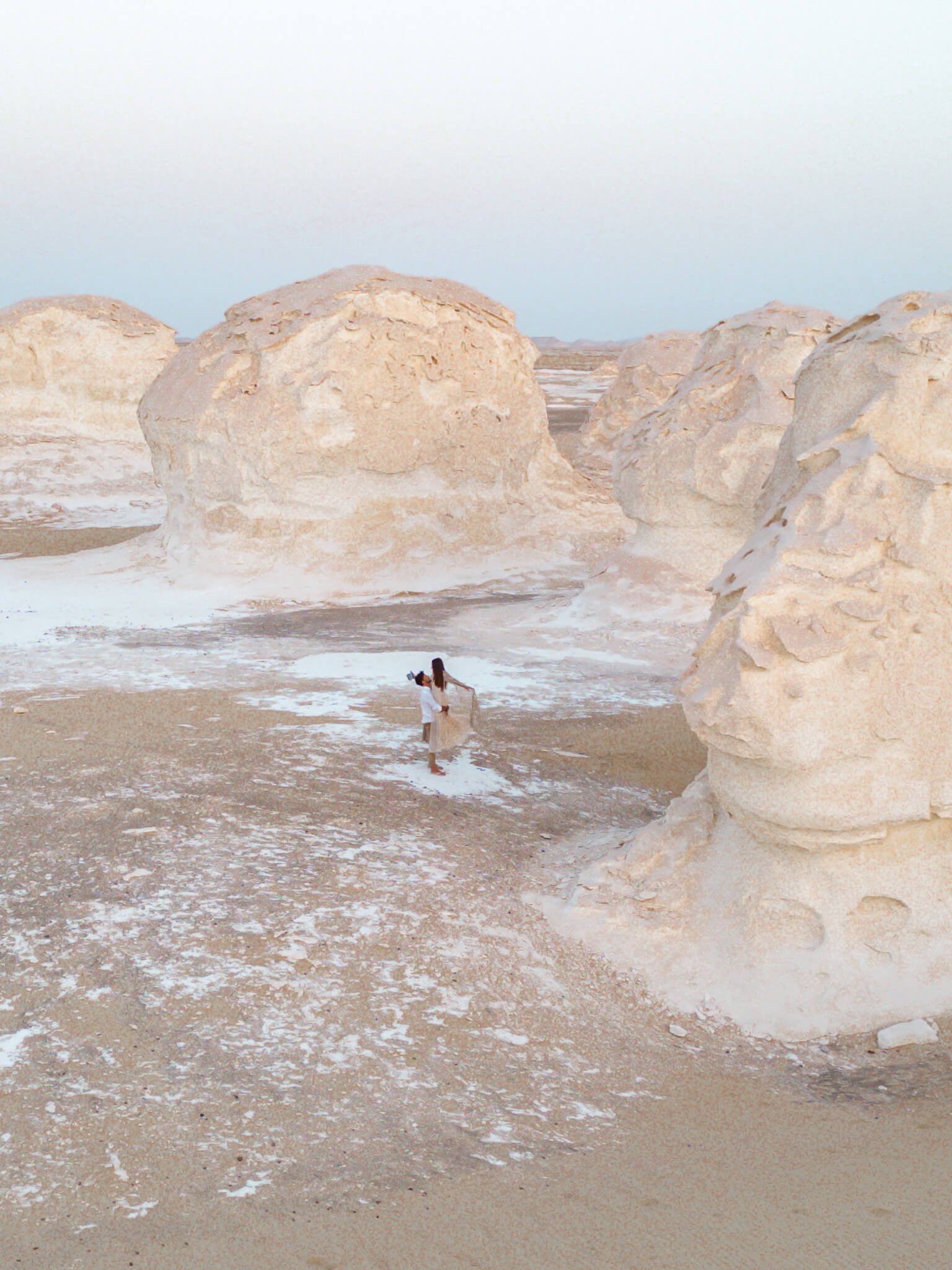 White Desert in Egypt 