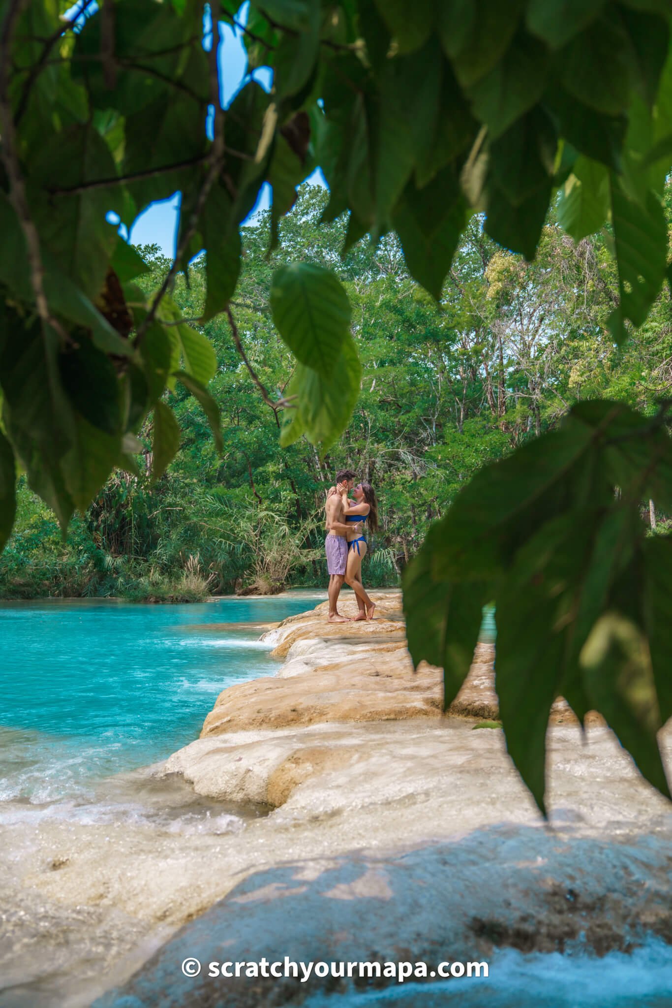 agua azul, the most beautiful waterfalls in Mexico