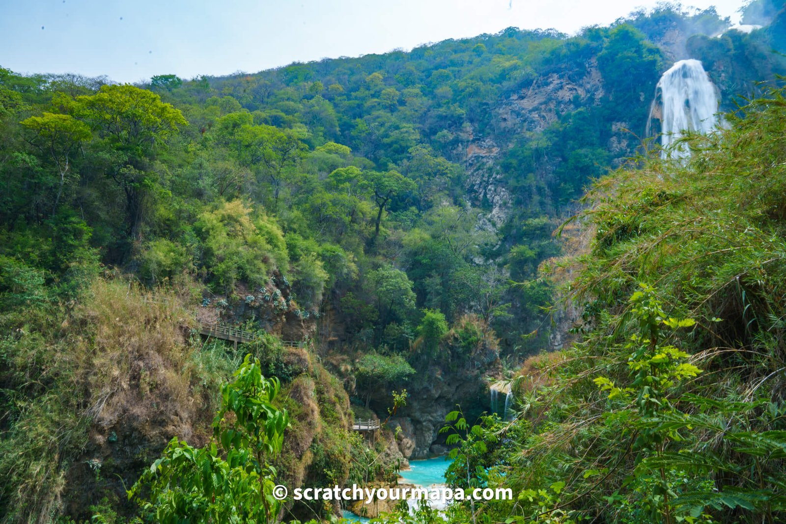 El Chiflon waterfalls in Chiapas