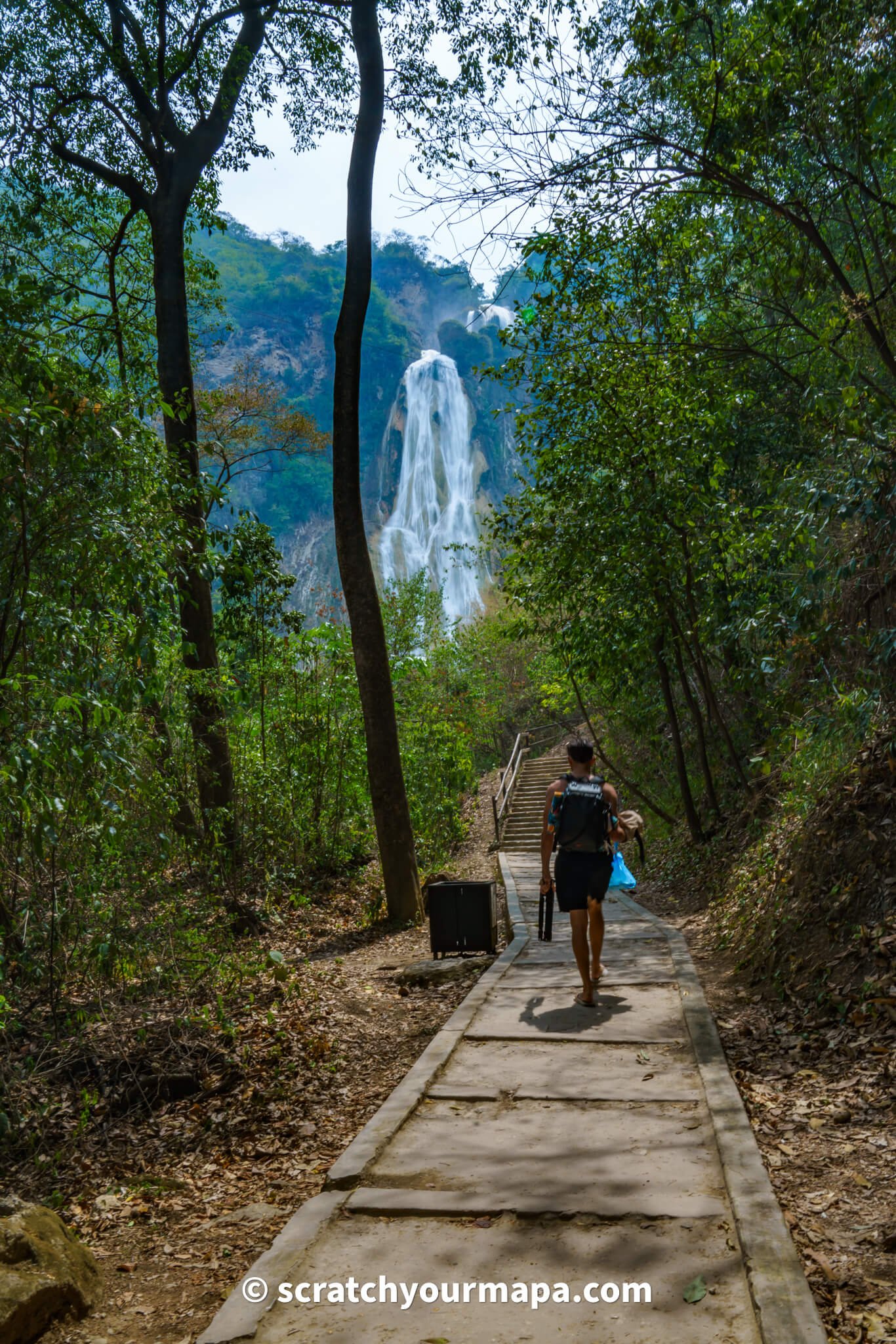 El Chiflon waterfalls in Chiapas