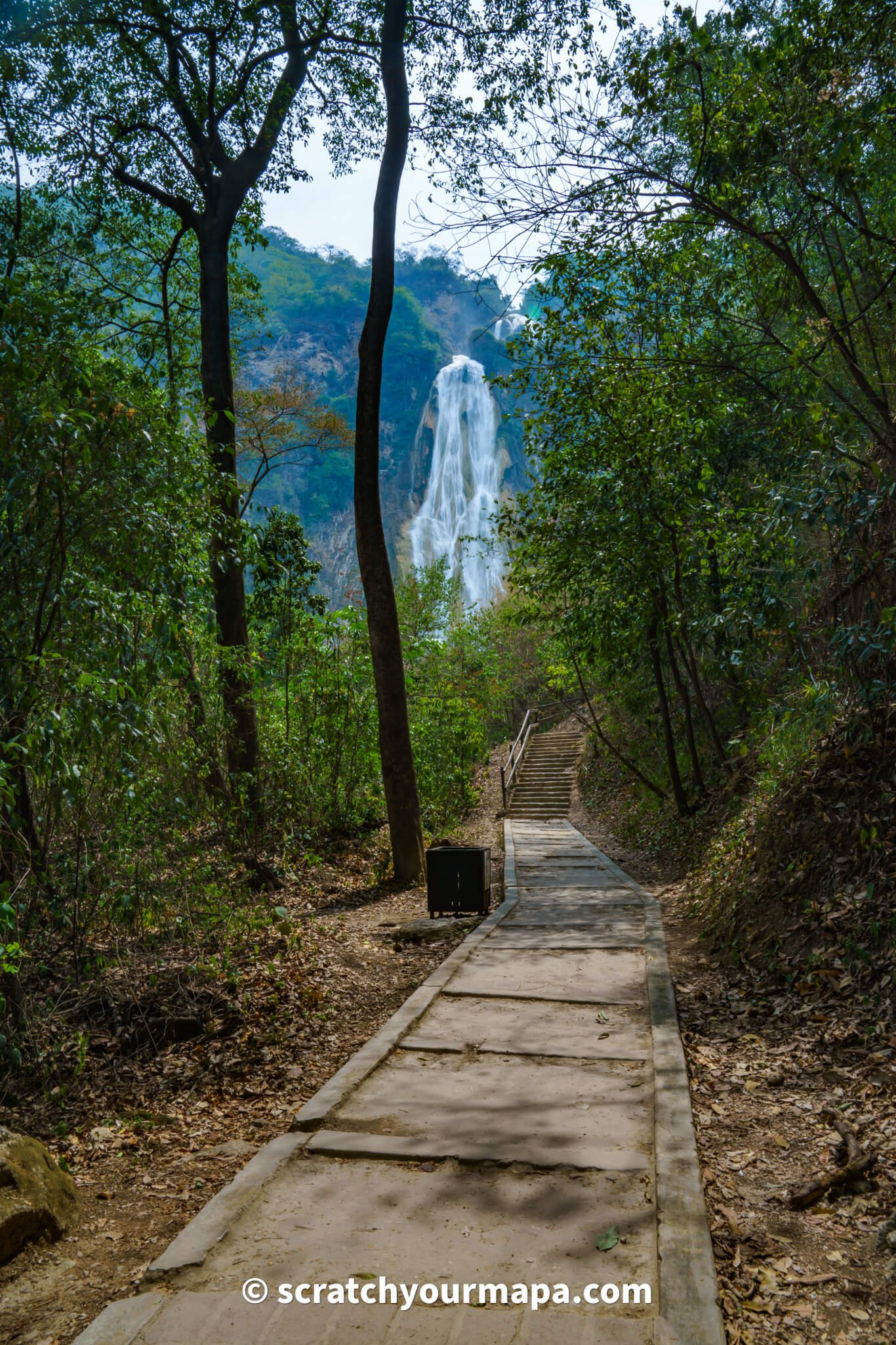 El Chiflon waterfalls in Chiapas