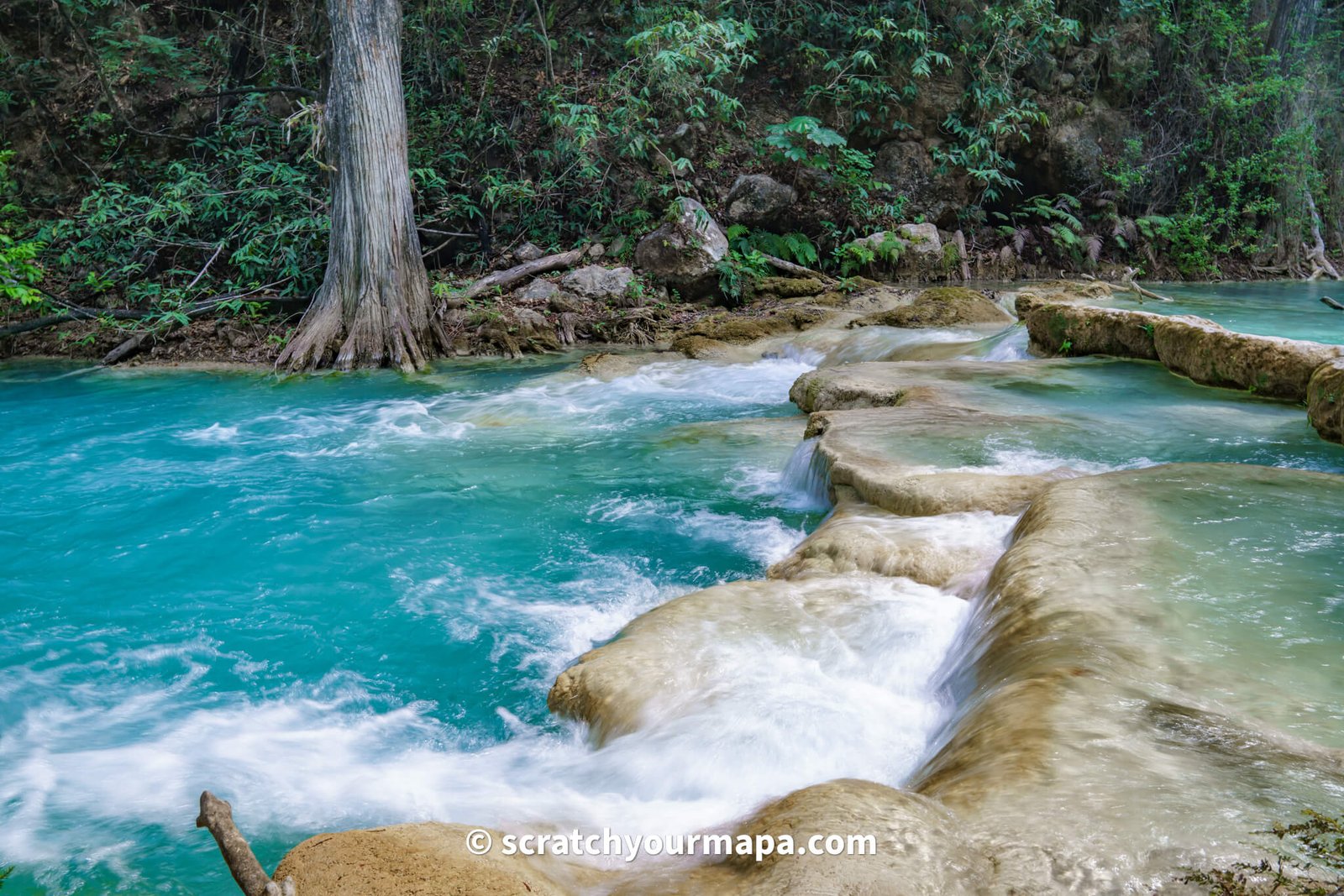 El Chiflon waterfalls in Chiapas