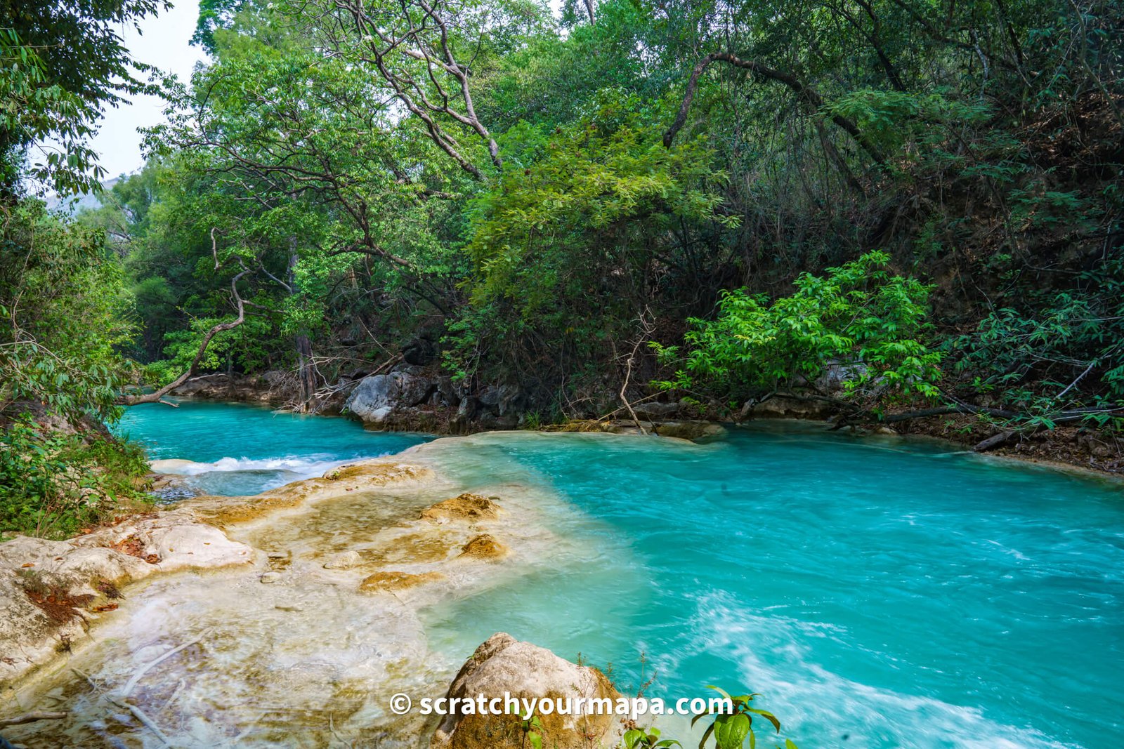 El Chiflon waterfalls in Chiapas