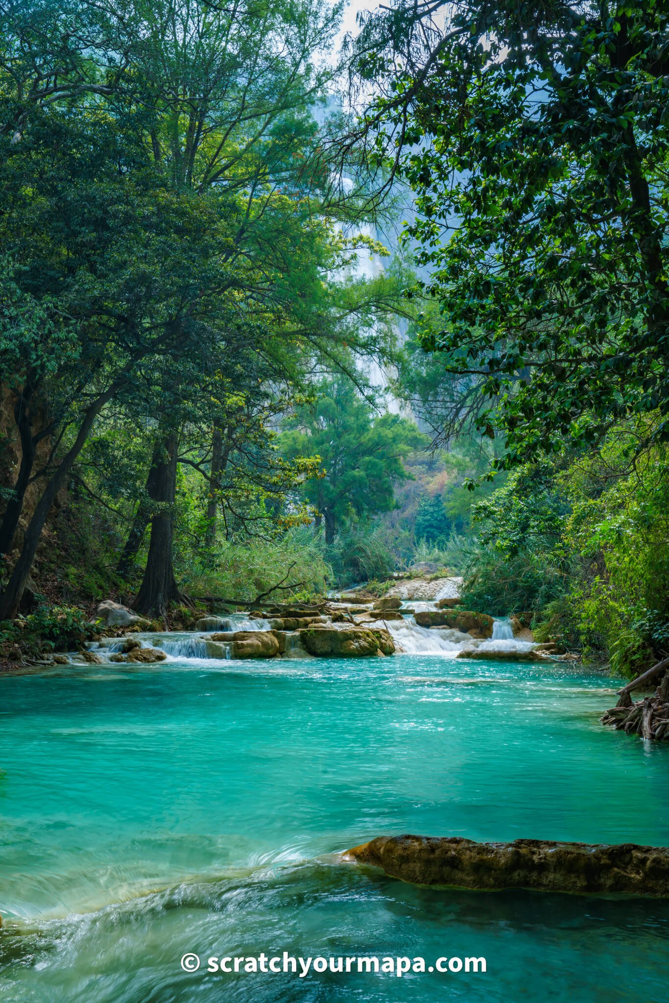 El Chiflon waterfalls in Chiapas