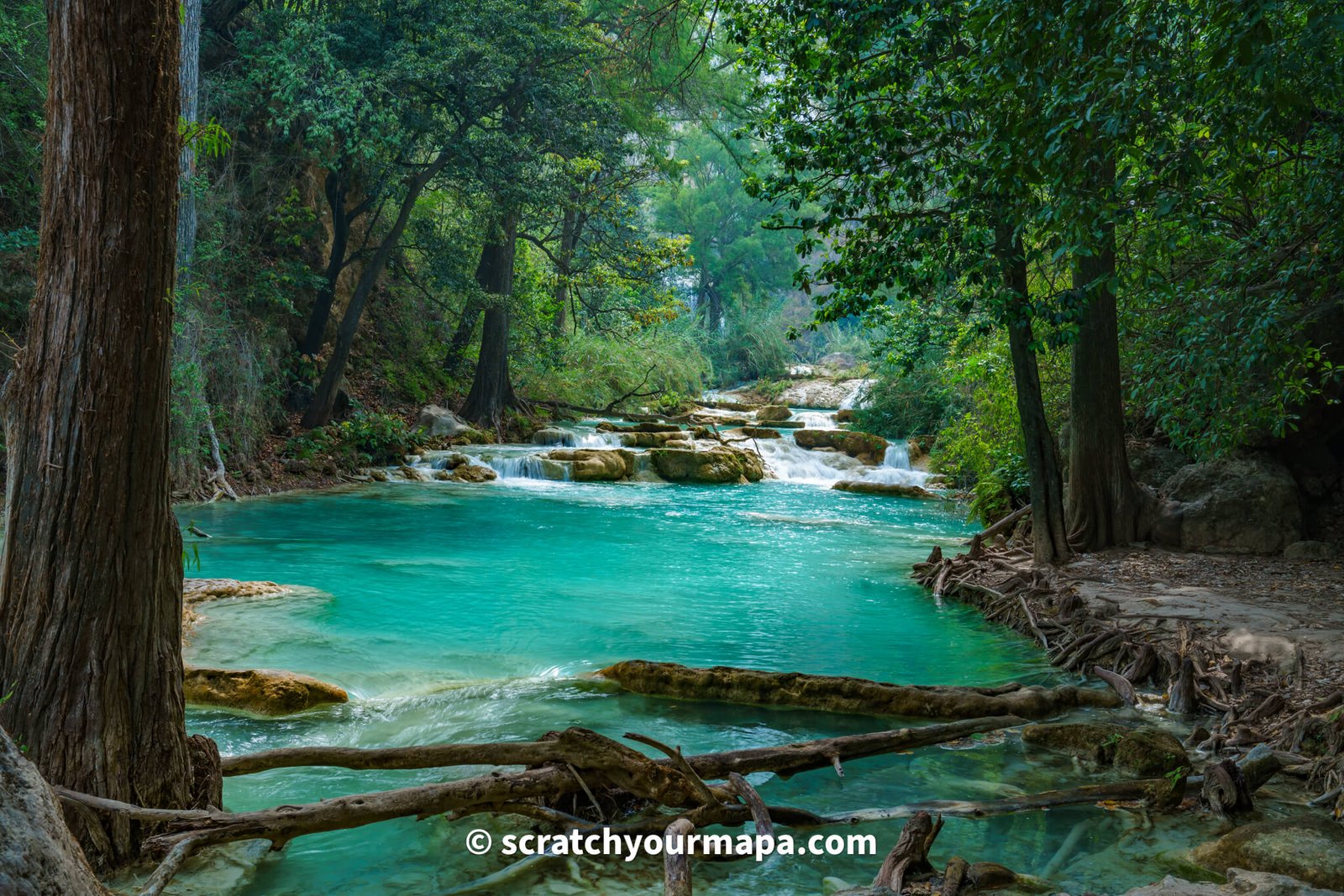 El Chiflon waterfalls in Chiapas