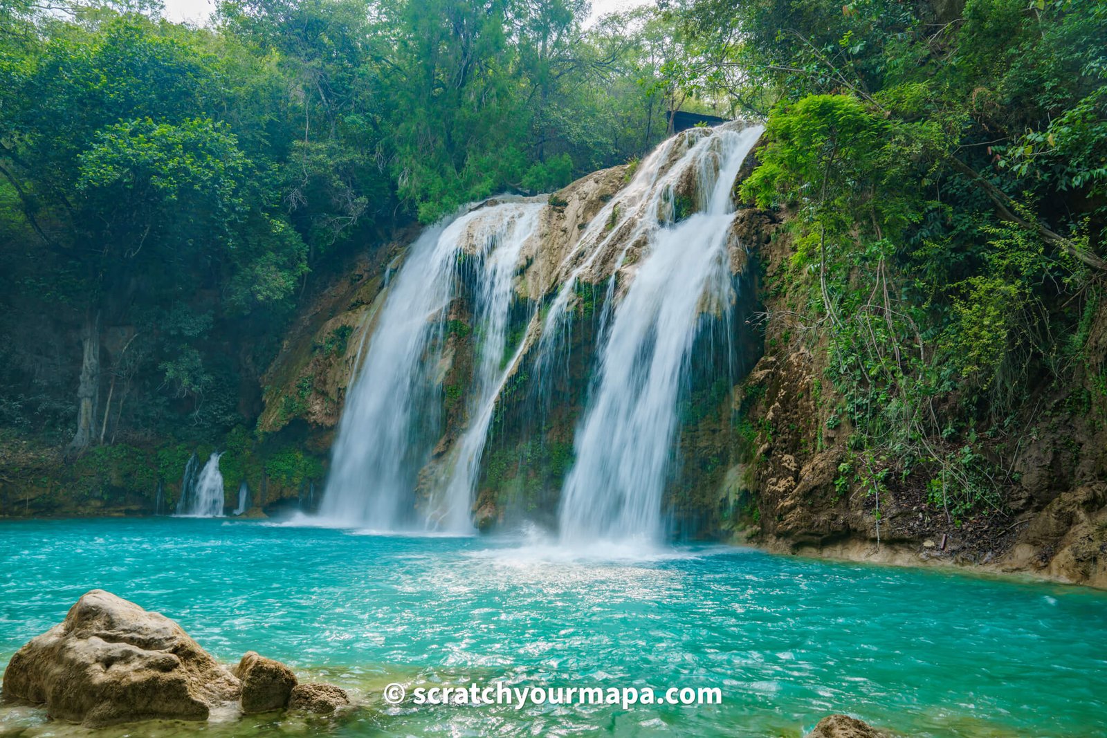 El Chiflon waterfalls in Chiapas