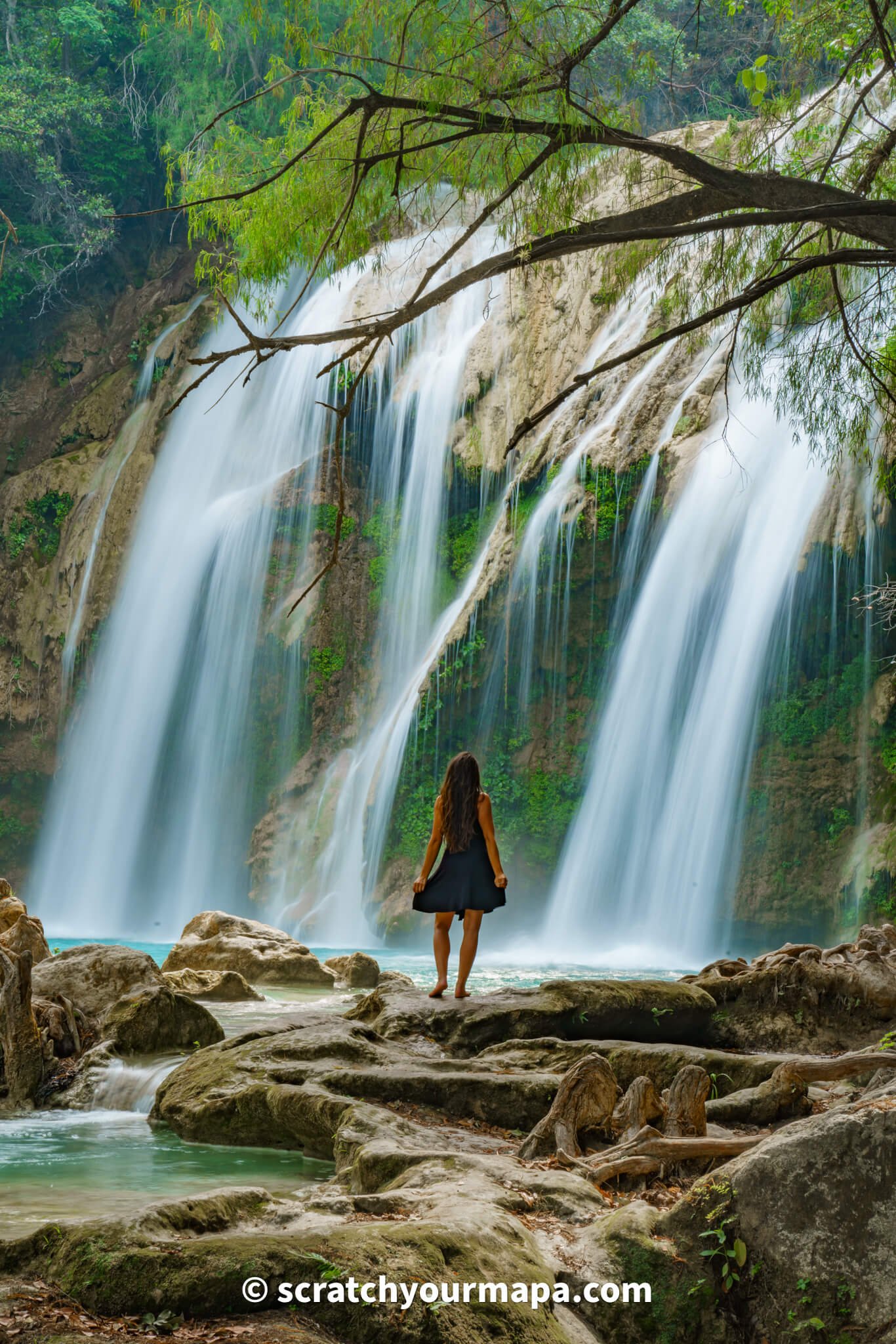 El Chiflon waterfalls in Chiapas