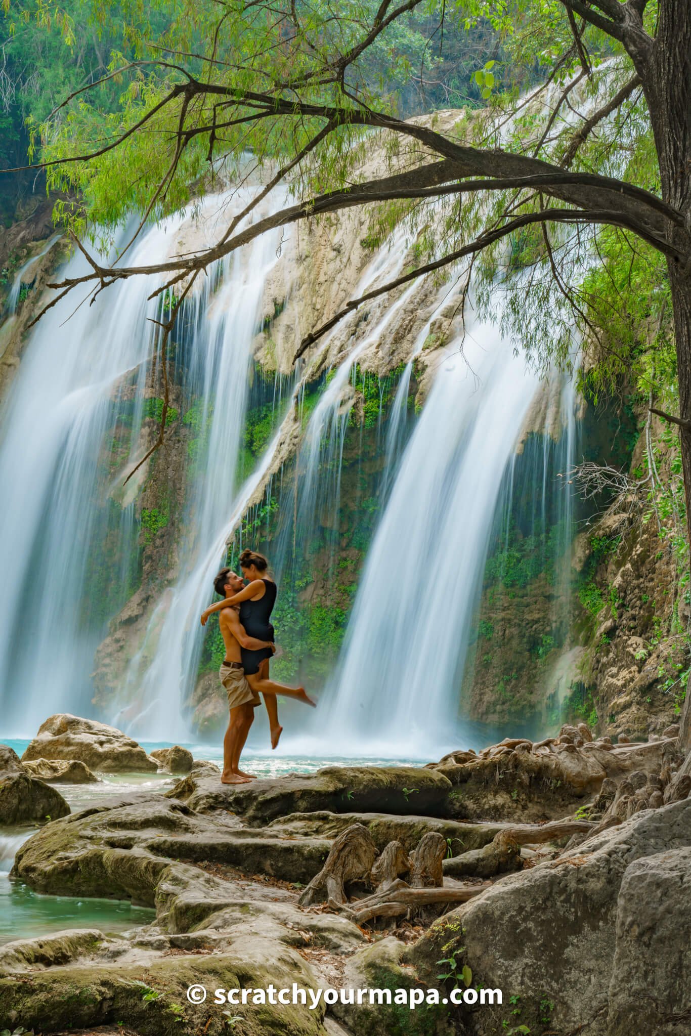 El Chiflon, the most beautiful waterfalls in Mexicoa