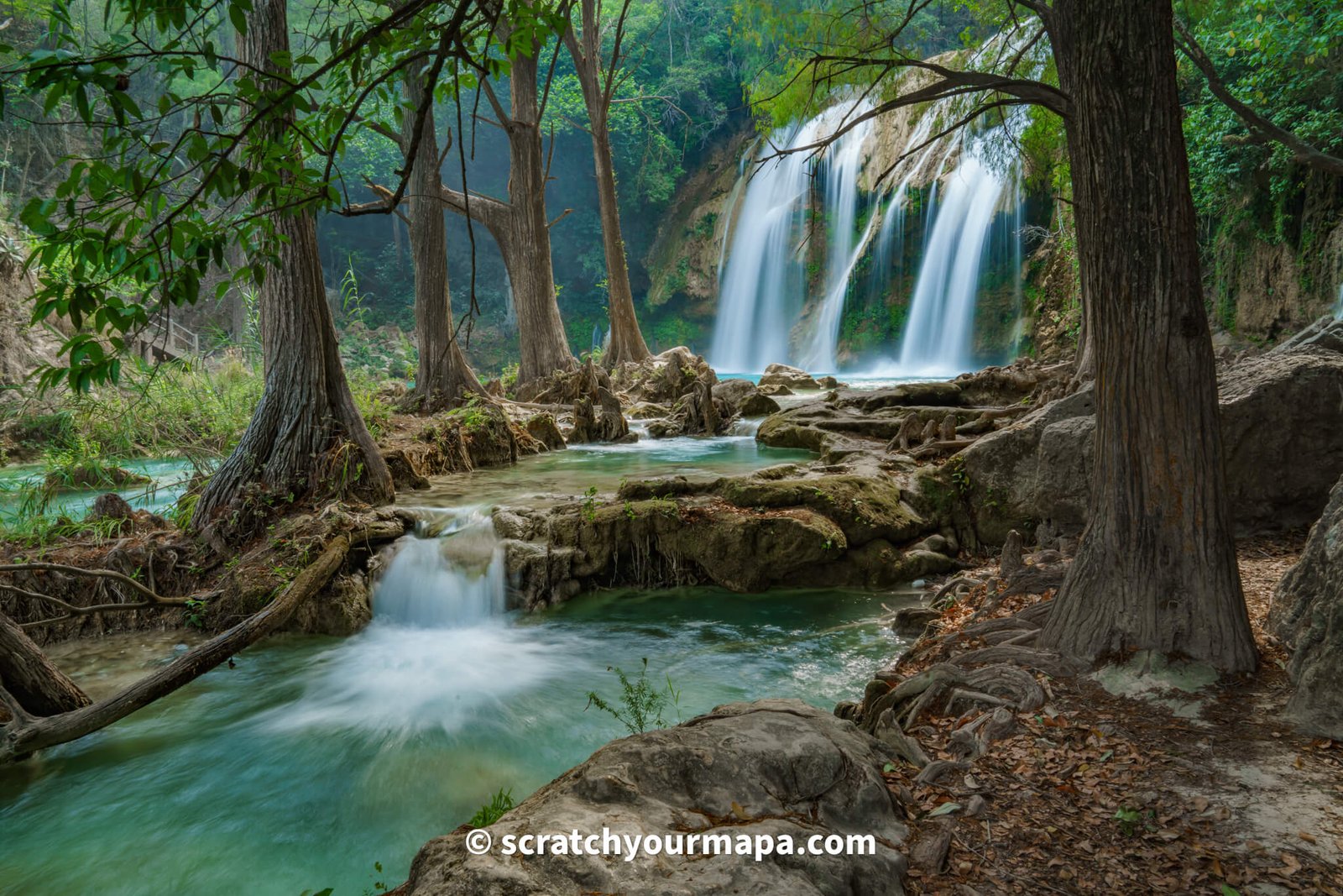 El Chiflon, the most beautiful waterfalls in Mexicoa