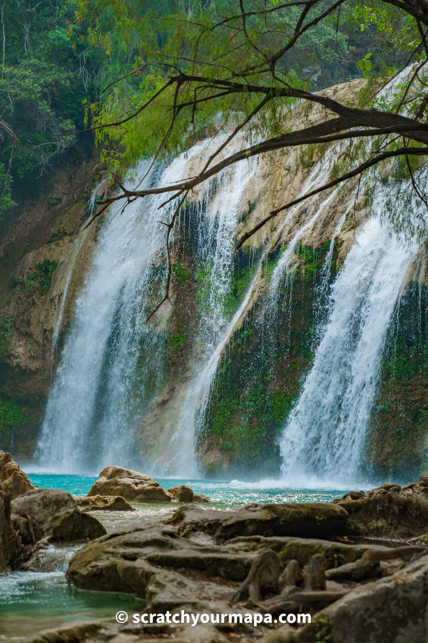 El Chiflon waterfalls in Chiapas