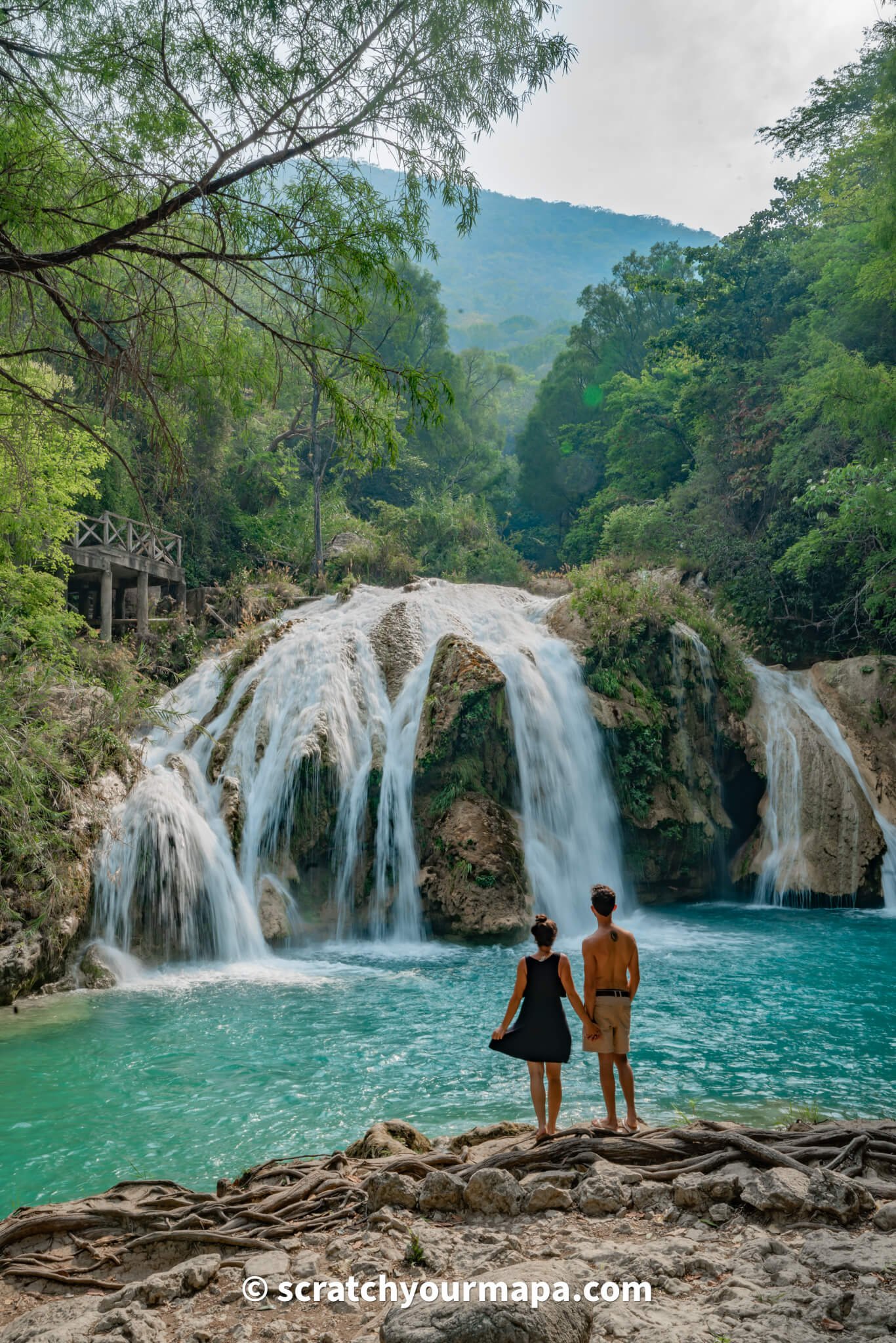 El Chiflon waterfalls in Chiapas