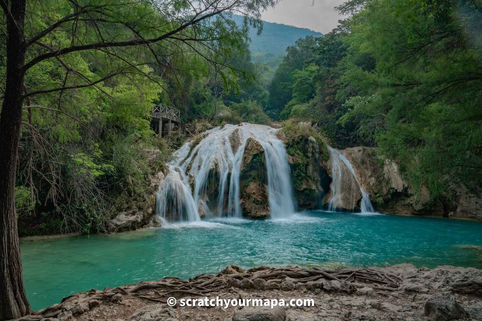 El Chiflon waterfalls in Chiapas