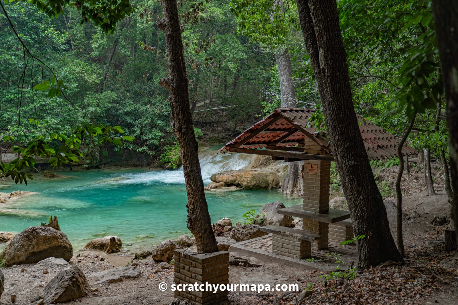 Chiflon waterfalls in Chiapas