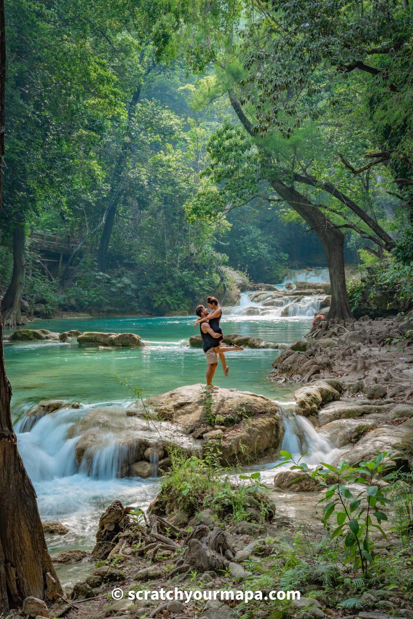 El Chiflon waterfalls in Chiapas