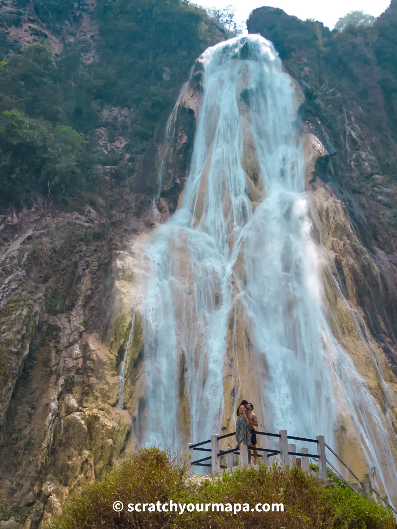 Salto de la Novia, El Chiflon waterfalls in Chiapas