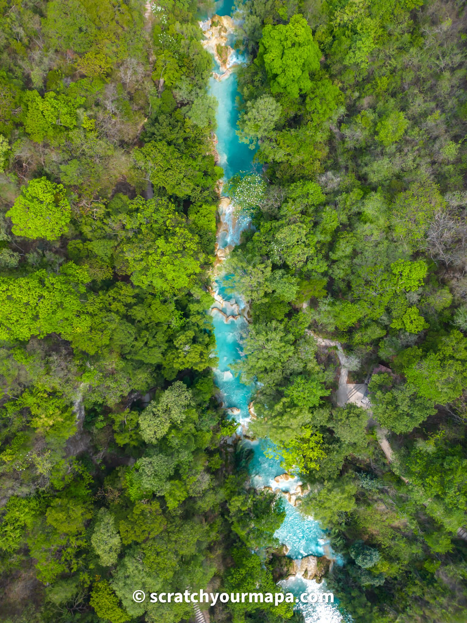 El Chiflon waterfalls in Chiapas